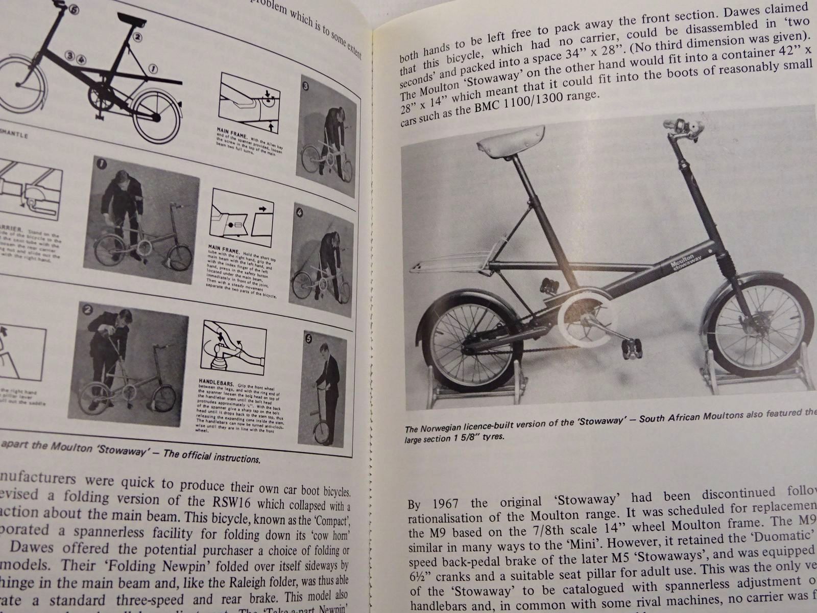 Photo of THE MOULTON BICYCLES written by Hadland, Tony (STOCK CODE: 2131233)  for sale by Stella & Rose's Books