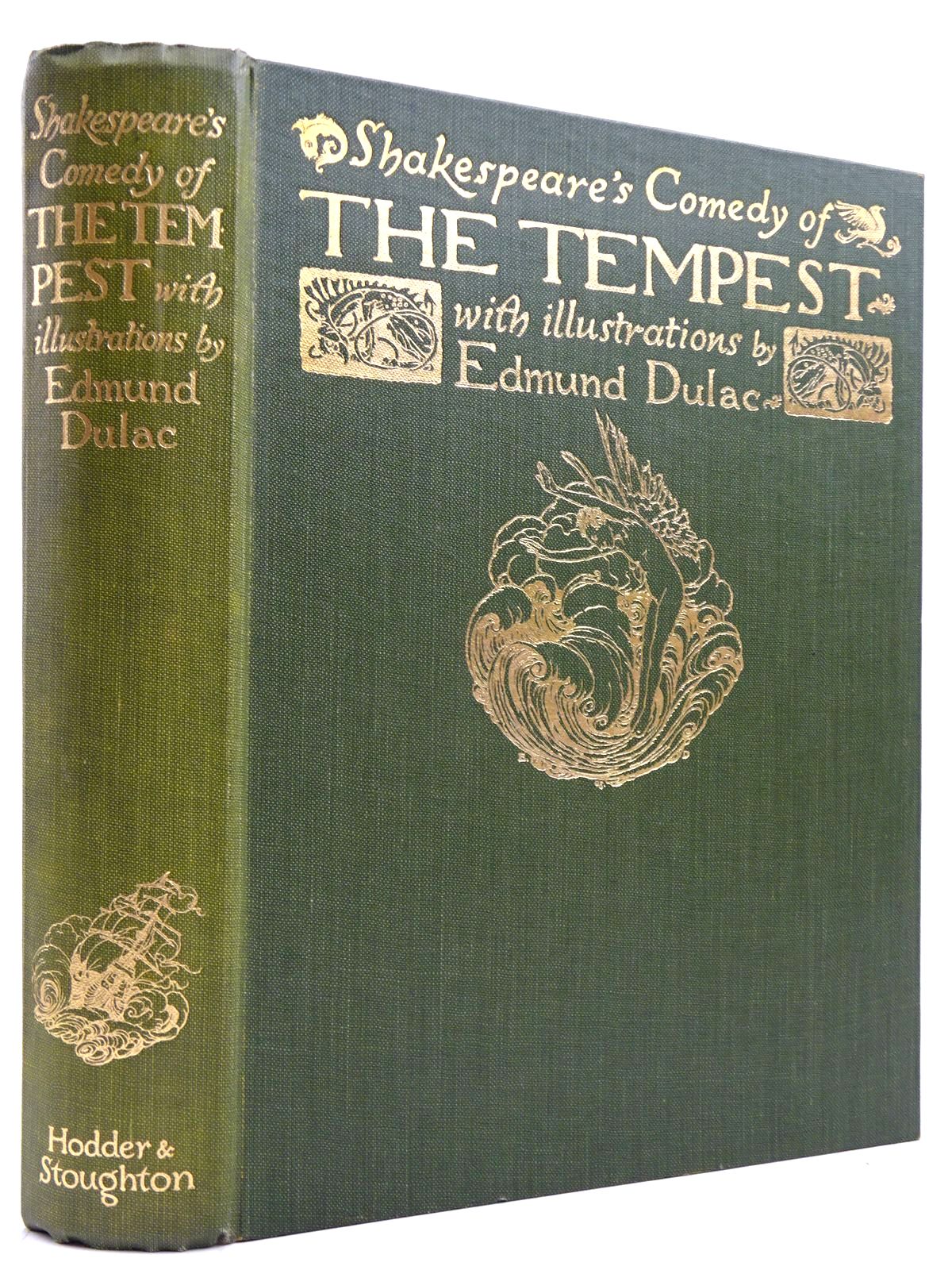 Photo of SHAKESPEARE'S COMEDY OF THE TEMPEST written by Shakespeare, William illustrated by Dulac, Edmund published by Hodder & Stoughton (STOCK CODE: 2131379)  for sale by Stella & Rose's Books
