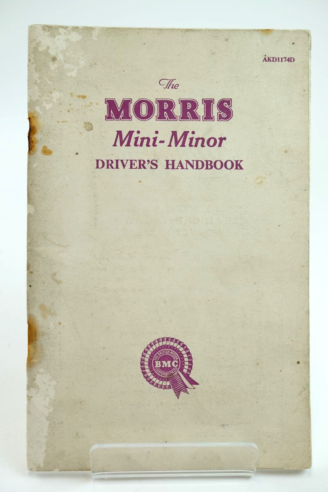 Photo of THE MORRIS MINI-MINOR DRIVER'S HANDBOOK- Stock Number: 2132238