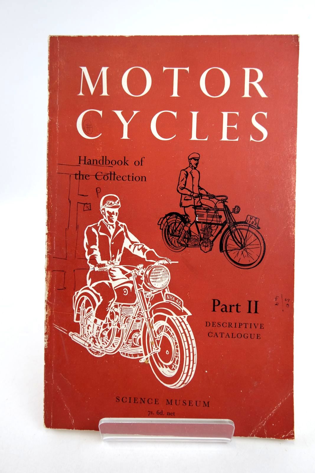 Photo of HANDBOOK OF THE COLLECTION ILLUSTRATING MOTORCYCLES PART II written by Caunter, C.F. published by HMSO (STOCK CODE: 2133175)  for sale by Stella & Rose's Books