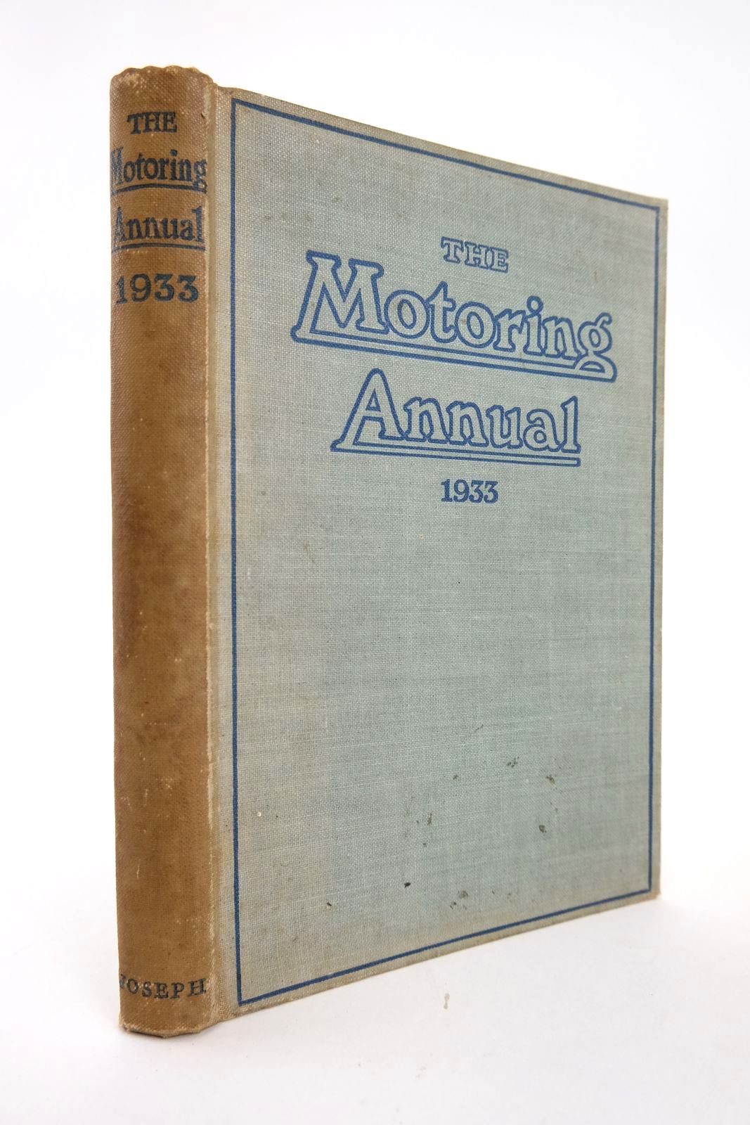 Photo of THE MOTORING ANNUAL 1933 written by Henslowe, Leonard published by Herbert Joseph (STOCK CODE: 2133445)  for sale by Stella & Rose's Books