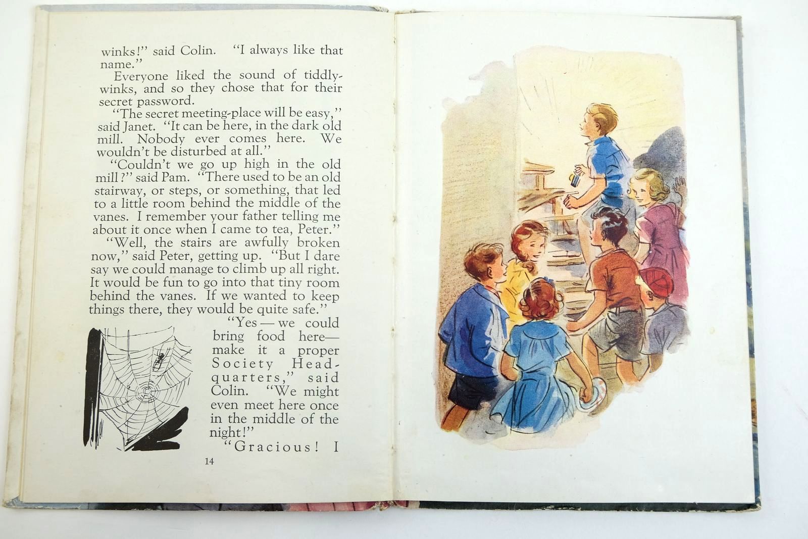Photo of SECRET OF THE OLD MILL written by Blyton, Enid illustrated by Soper, Eileen published by Brockhampton Press (STOCK CODE: 2134077)  for sale by Stella & Rose's Books