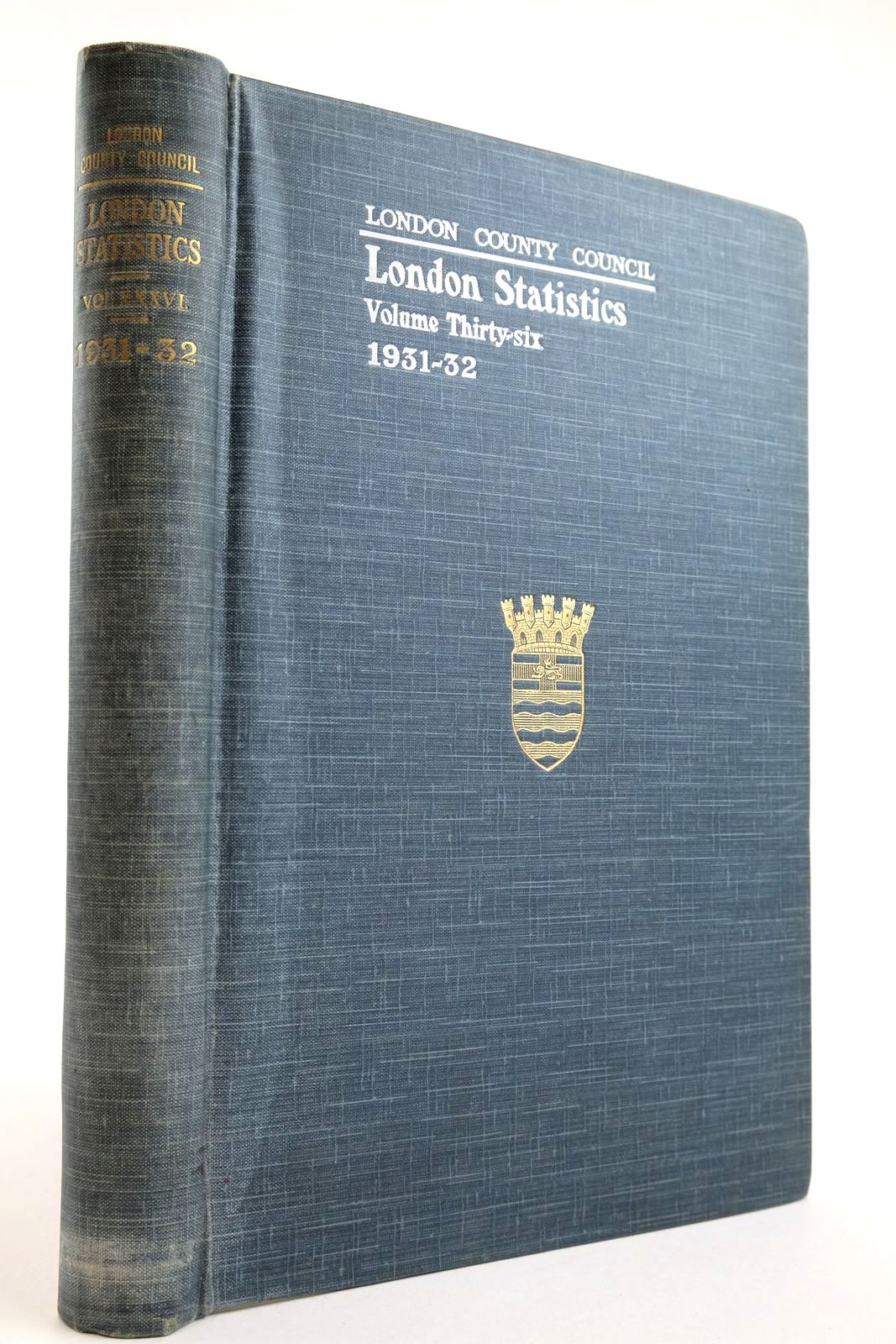 Photo of LONDON STATISTICS 1931-32 VOL. XXXVI- Stock Number: 2134148