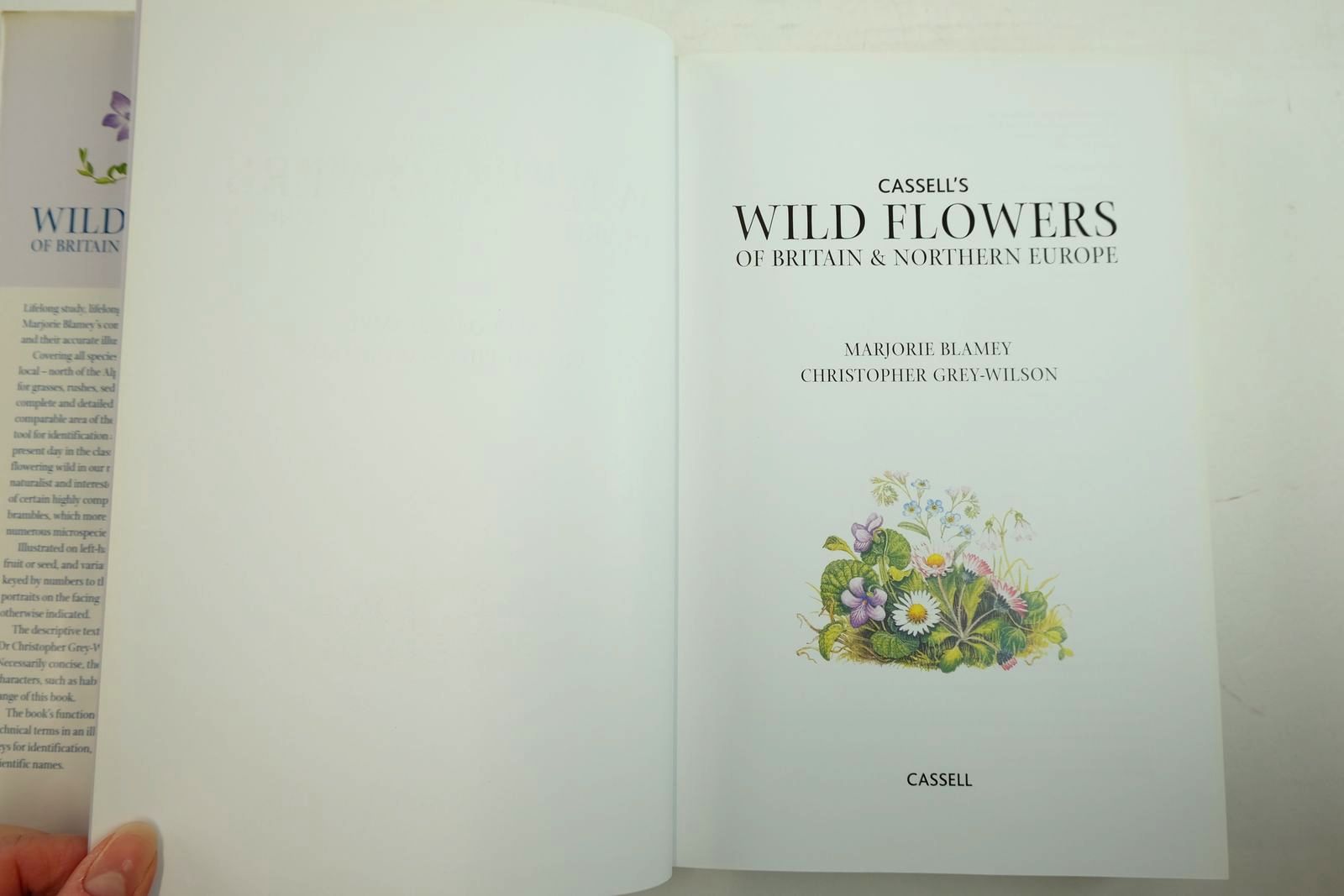 Photo of CASSELL'S WILD FLOWERS OF BRITAIN & NORTHERN EUROPE written by Grey-Wilson, Christopher illustrated by Blamey, Marjorie published by Cassell (STOCK CODE: 2134319)  for sale by Stella & Rose's Books