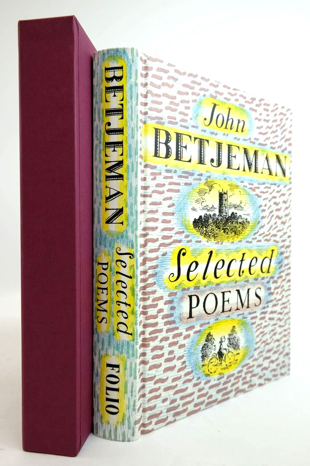 Photo of JOHN BETJEMAN SELECTED POEMS written by Betjeman, John Powers, Alan illustrated by Bailey, Peter published by Folio Society (STOCK CODE: 2134359)  for sale by Stella & Rose's Books