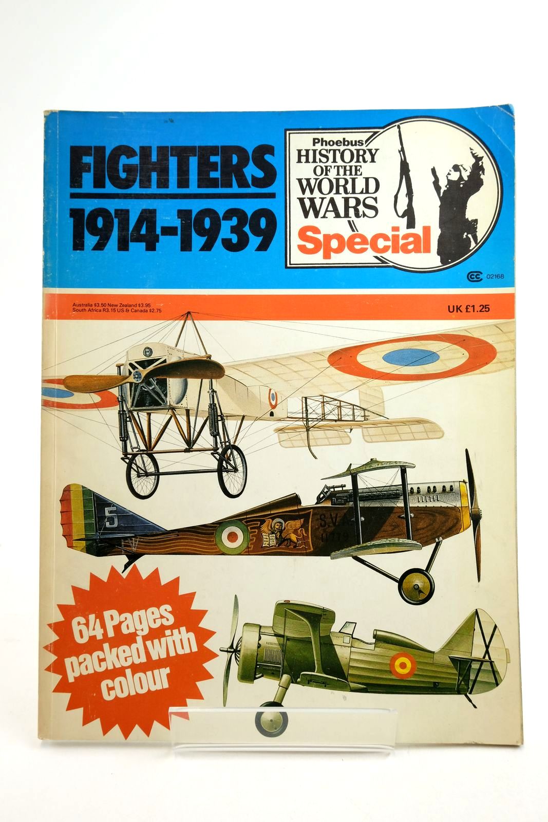 Photo of FIGHTERS 1914-1939 written by Gunston, Bill Batchelor, John published by Phoebus (STOCK CODE: 2134535)  for sale by Stella & Rose's Books