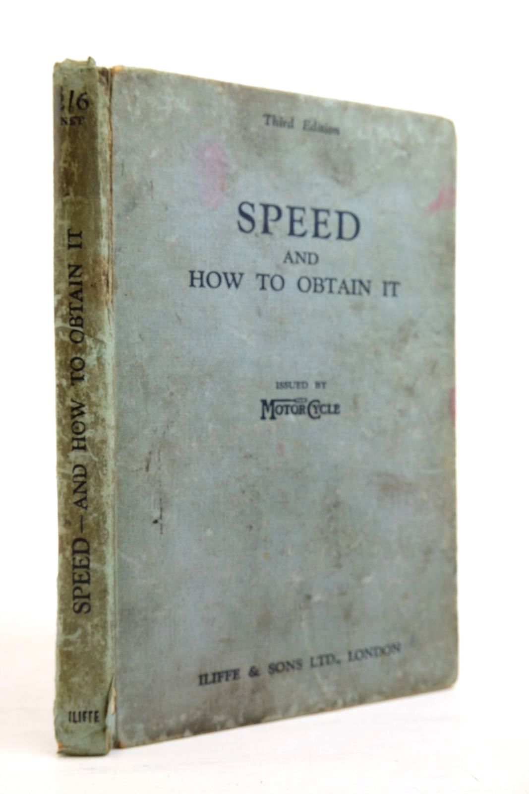 Photo of SPEED AND HOW TO OBTAIN IT written by Harwood, J.E.G. published by Iliffe &amp; Sons Limited (STOCK CODE: 2134614)  for sale by Stella & Rose's Books