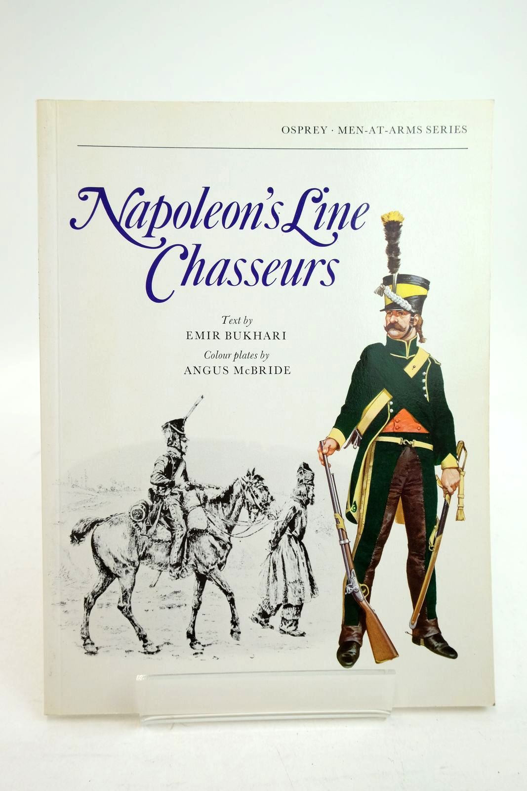 Photo of NAPOLEON'S LINE CHASSEURS (MEN-AT-ARMS) written by Bukhari, Emir illustrated by McBride, Angus published by Osprey Publishing (STOCK CODE: 2134730)  for sale by Stella & Rose's Books