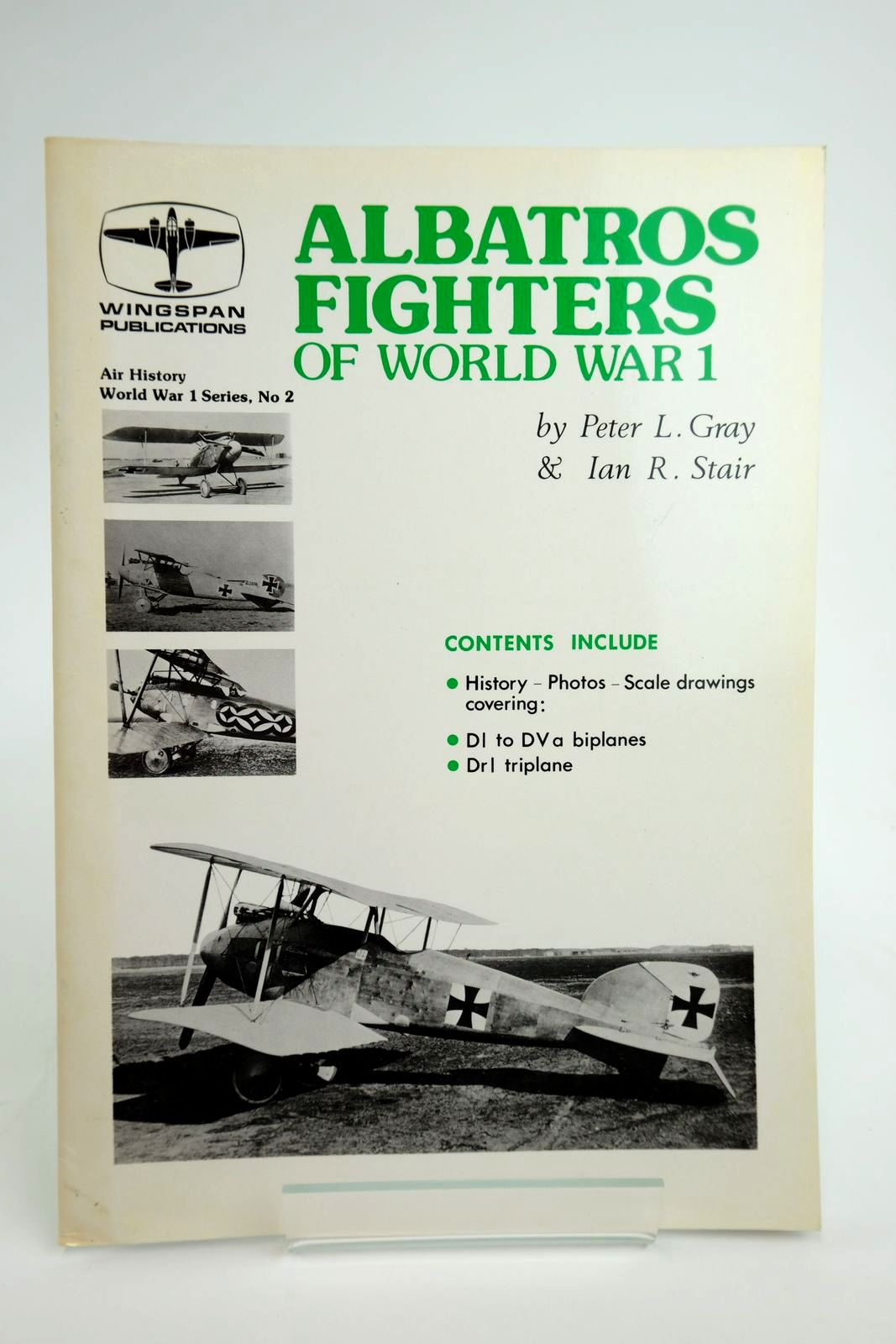 Photo of ALBATROS FIGHTERS OF WORLD WAR 1 written by Gray, Peter L. Stair, Ian R. published by Vintage Aviation Publications Ltd. (STOCK CODE: 2135031)  for sale by Stella & Rose's Books
