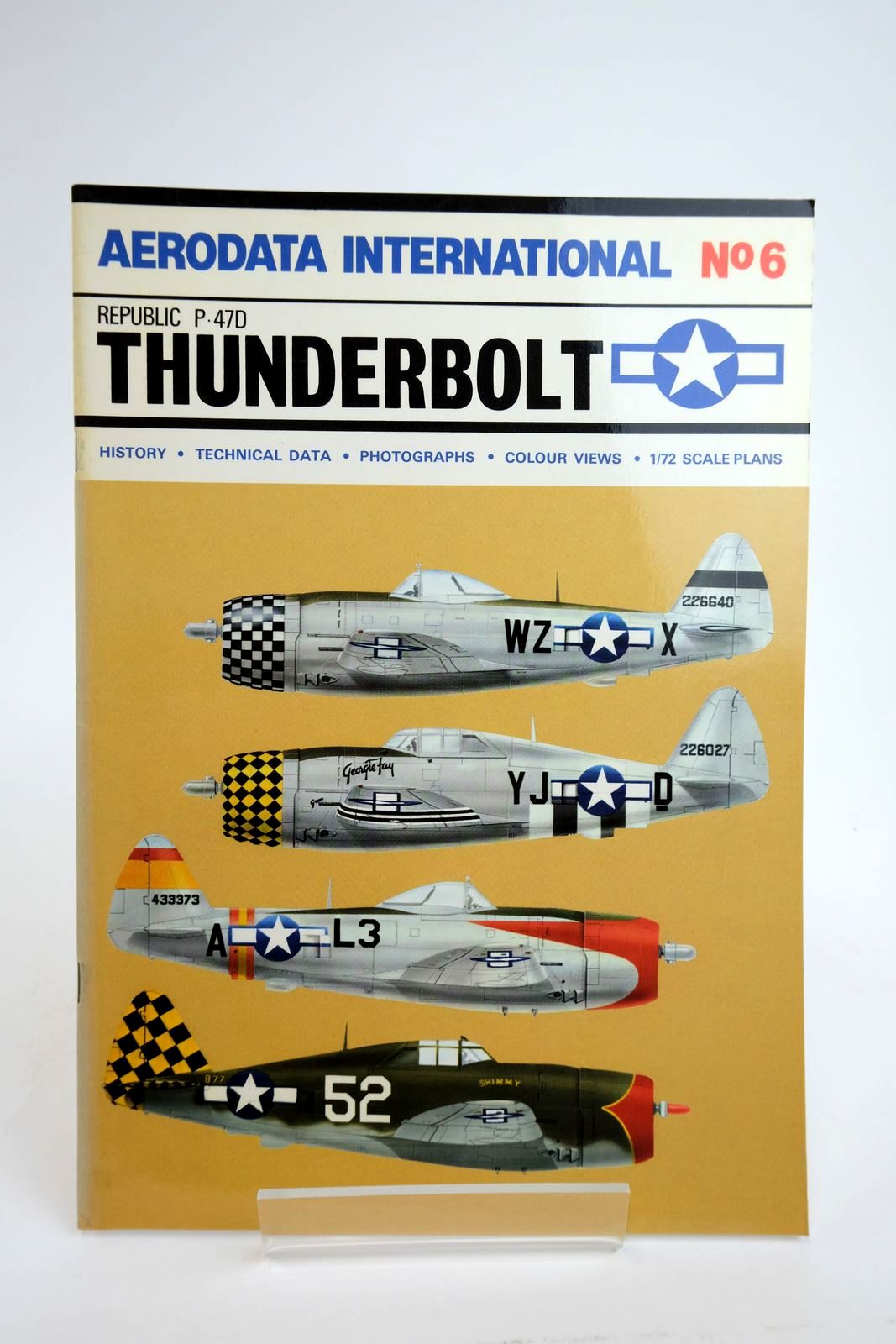 Photo of AERODATA INTERNATIONAL No. 6: REPUBLIC P-47D THUNDERBOLT- Stock Number: 2135032