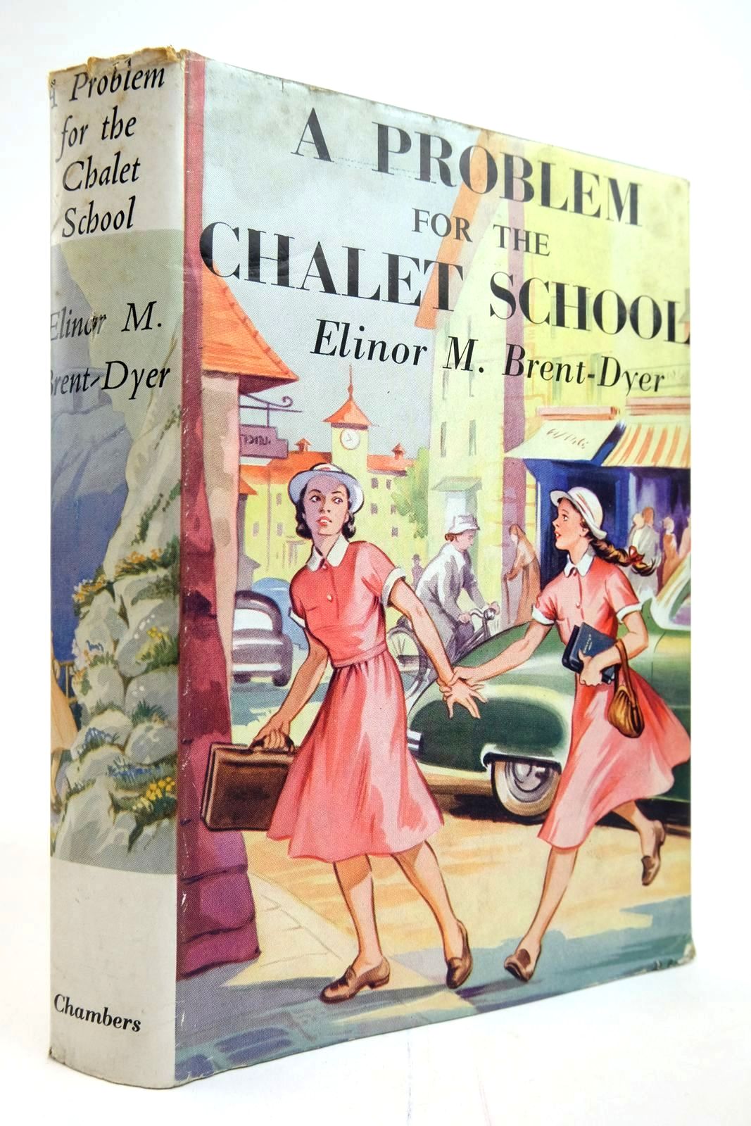 Photo of A PROBLEM FOR THE CHALET SCHOOL written by Brent-Dyer, Elinor M. illustrated by Brook, D. published by W. &amp; R. Chambers Limited (STOCK CODE: 2135230)  for sale by Stella & Rose's Books