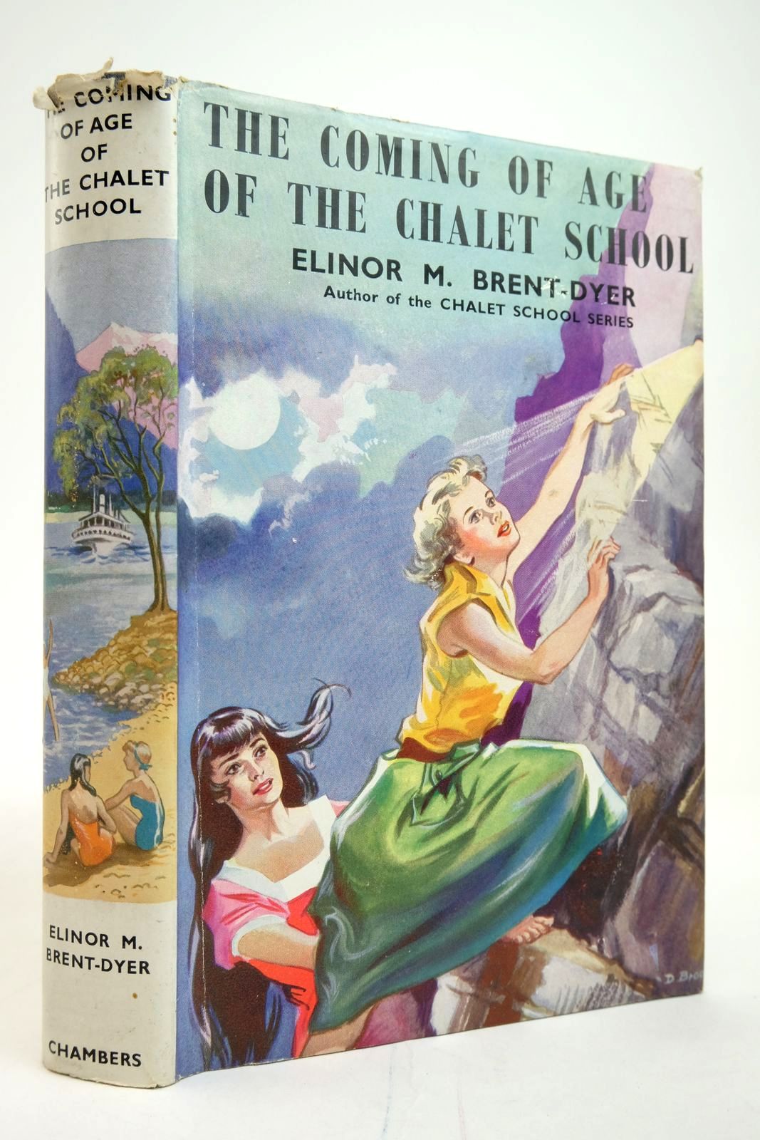 Photo of THE COMING OF AGE OF THE CHALET SCHOOL written by Brent-Dyer, Elinor M. illustrated by Brook, D. published by W. &amp; R. Chambers Limited (STOCK CODE: 2135311)  for sale by Stella & Rose's Books