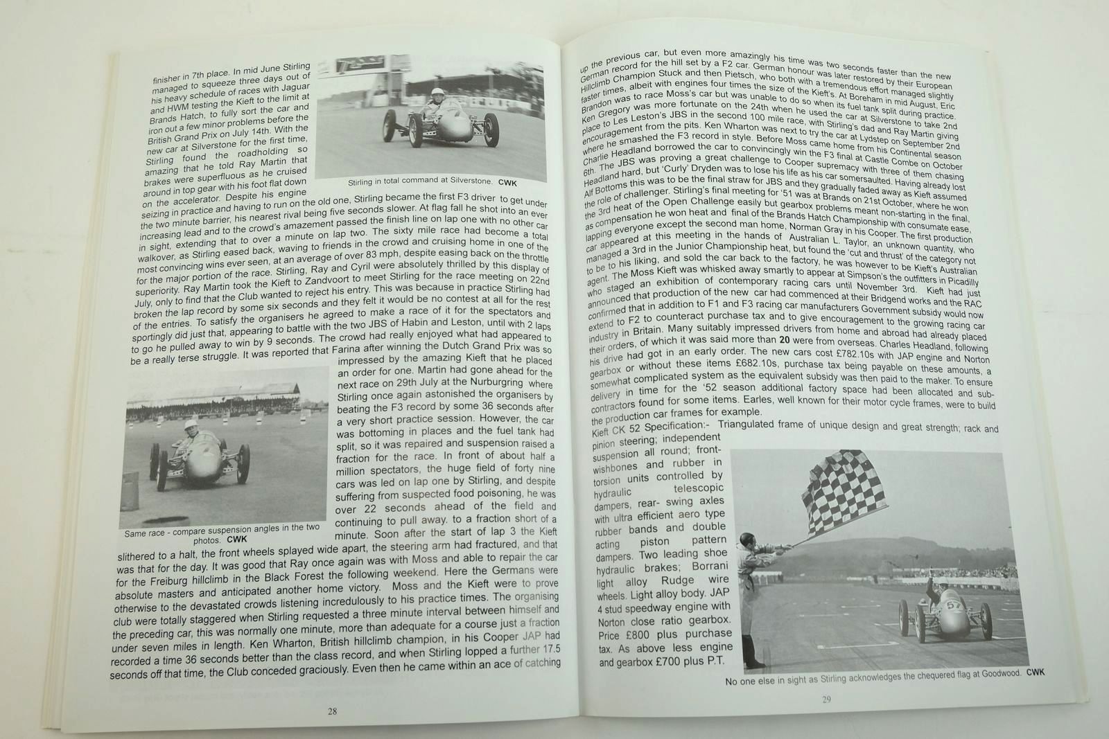 Photo of KIEFT RACING CARS: THE BRIDGEND STORY 1949 - 1952 written by Tutthill, Peter (STOCK CODE: 2135499)  for sale by Stella & Rose's Books