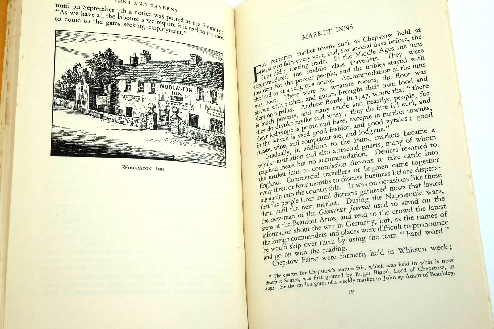 Photo of INNS AND TAVERNS OF THE CHEPSTOW DISTRICT written by Waters, Ivor illustrated by Birbeck, T.T. published by The Chepstow Society (STOCK CODE: 2135503)  for sale by Stella & Rose's Books