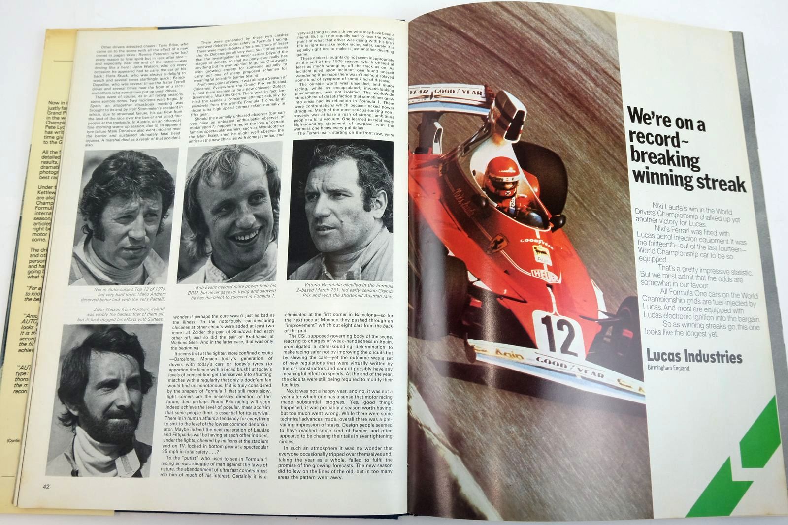 Photo of AUTOCOURSE 1975-76 written by Kettlewell, Mike published by Hazleton Securities (STOCK CODE: 2135508)  for sale by Stella & Rose's Books