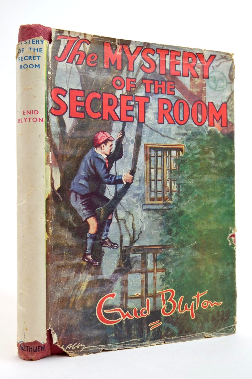 Photo of THE MYSTERY OF THE SECRET ROOM written by Blyton, Enid illustrated by Abbey, J. published by Methuen & Co. Ltd. (STOCK CODE: 2135615)  for sale by Stella & Rose's Books