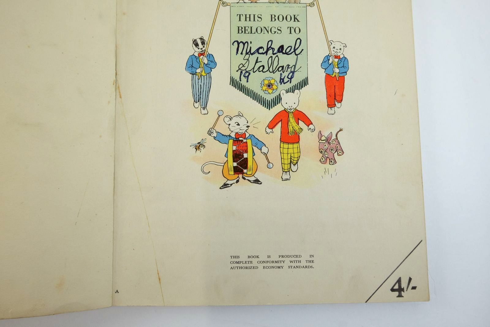 Photo of RUPERT ANNUAL 1949 written by Bestall, Alfred illustrated by Bestall, Alfred published by Daily Express (STOCK CODE: 2135868)  for sale by Stella & Rose's Books