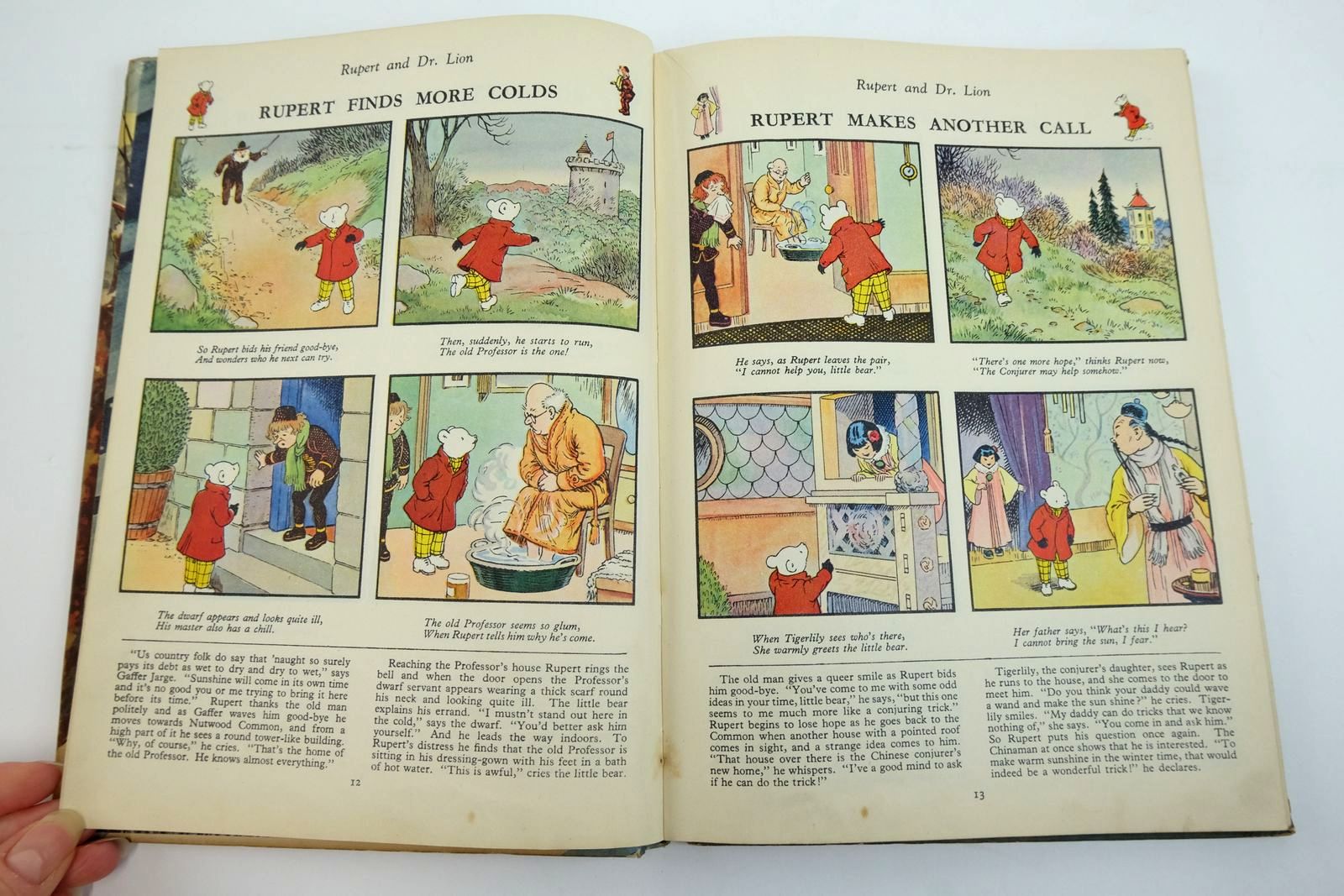 Photo of RUPERT ANNUAL 1951 - THE NEW RUPERT BOOK written by Bestall, Alfred illustrated by Bestall, Alfred published by Daily Express (STOCK CODE: 2135871)  for sale by Stella & Rose's Books