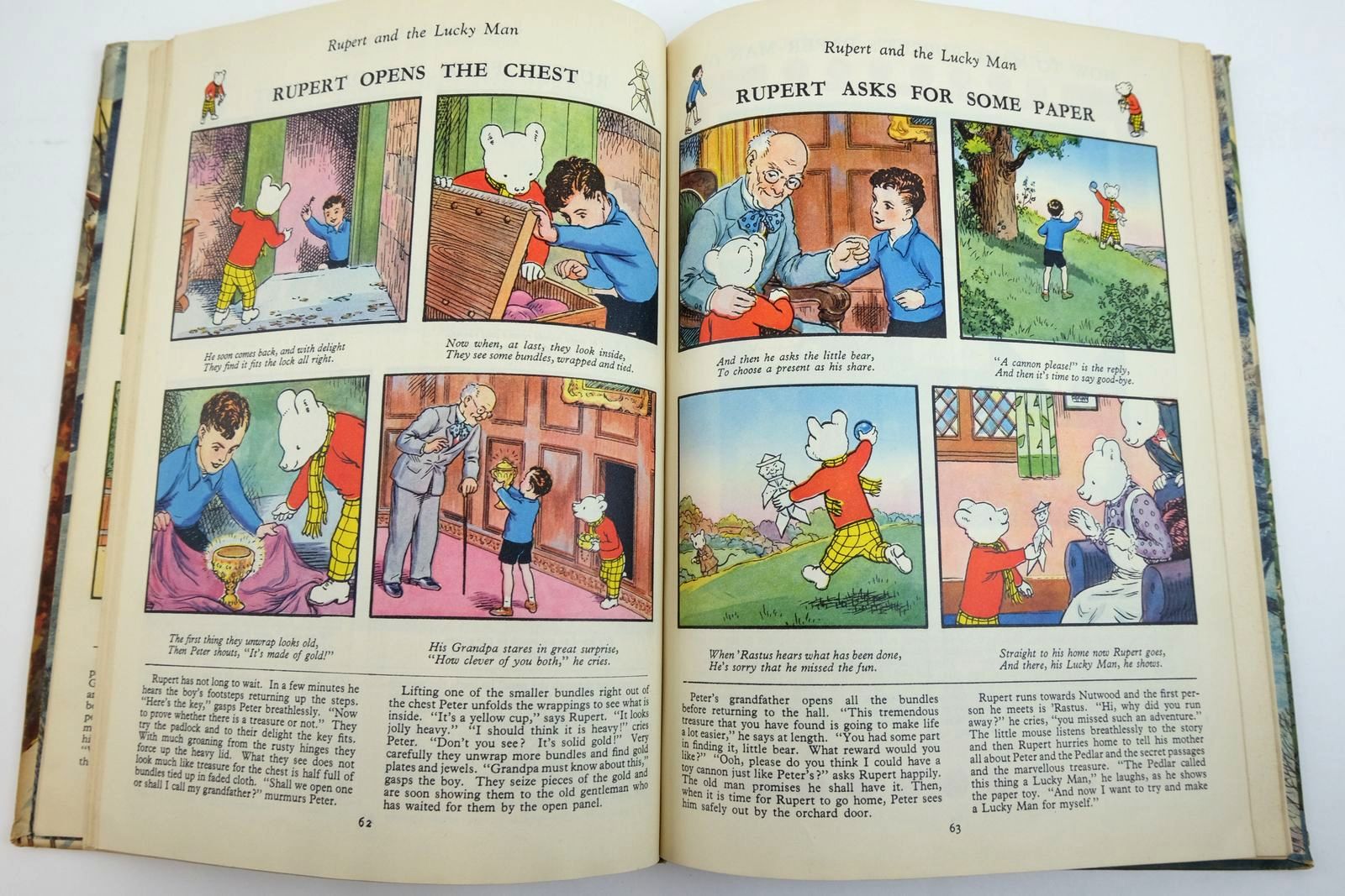 Photo of RUPERT ANNUAL 1951 - THE NEW RUPERT BOOK written by Bestall, Alfred illustrated by Bestall, Alfred published by Daily Express (STOCK CODE: 2135871)  for sale by Stella & Rose's Books