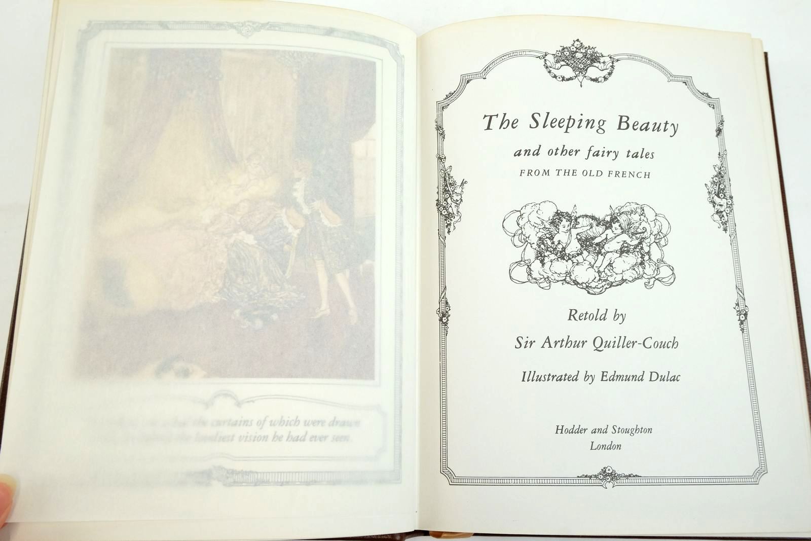 Photo of THE SLEEPING BEAUTY & OTHER FAIRY TALES written by Quiller-Couch, Arthur illustrated by Dulac, Edmund published by Hodder & Stoughton (STOCK CODE: 2135907)  for sale by Stella & Rose's Books