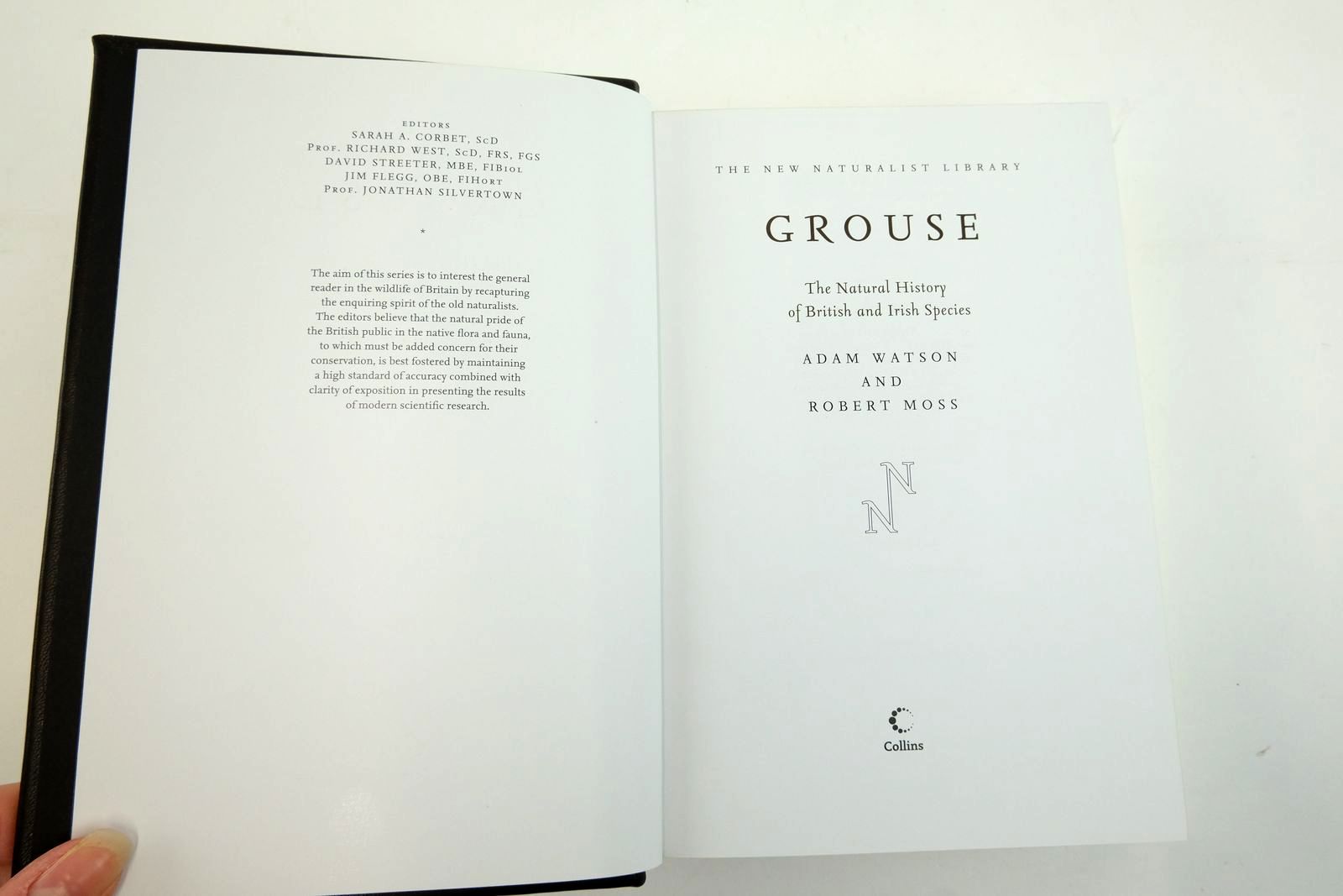 Photo of GROUSE (NN 107) written by Watson, Adam
Moss, Robert published by Collins (STOCK CODE: 2135916)  for sale by Stella & Rose's Books