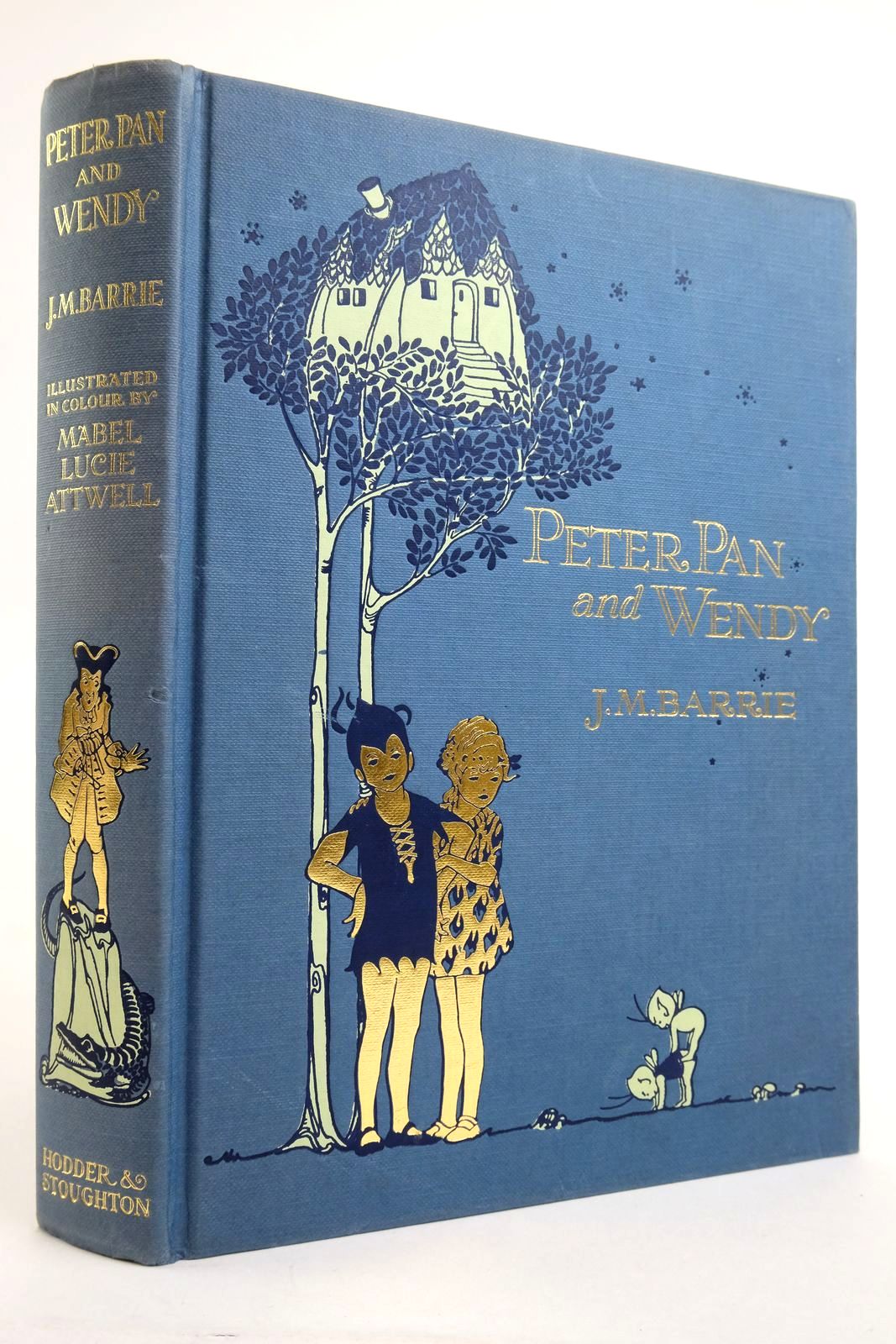 Photo of PETER PAN AND WENDY written by Barrie, J.M. illustrated by Attwell, Mabel Lucie published by Hodder &amp; Stoughton (STOCK CODE: 2135932)  for sale by Stella & Rose's Books