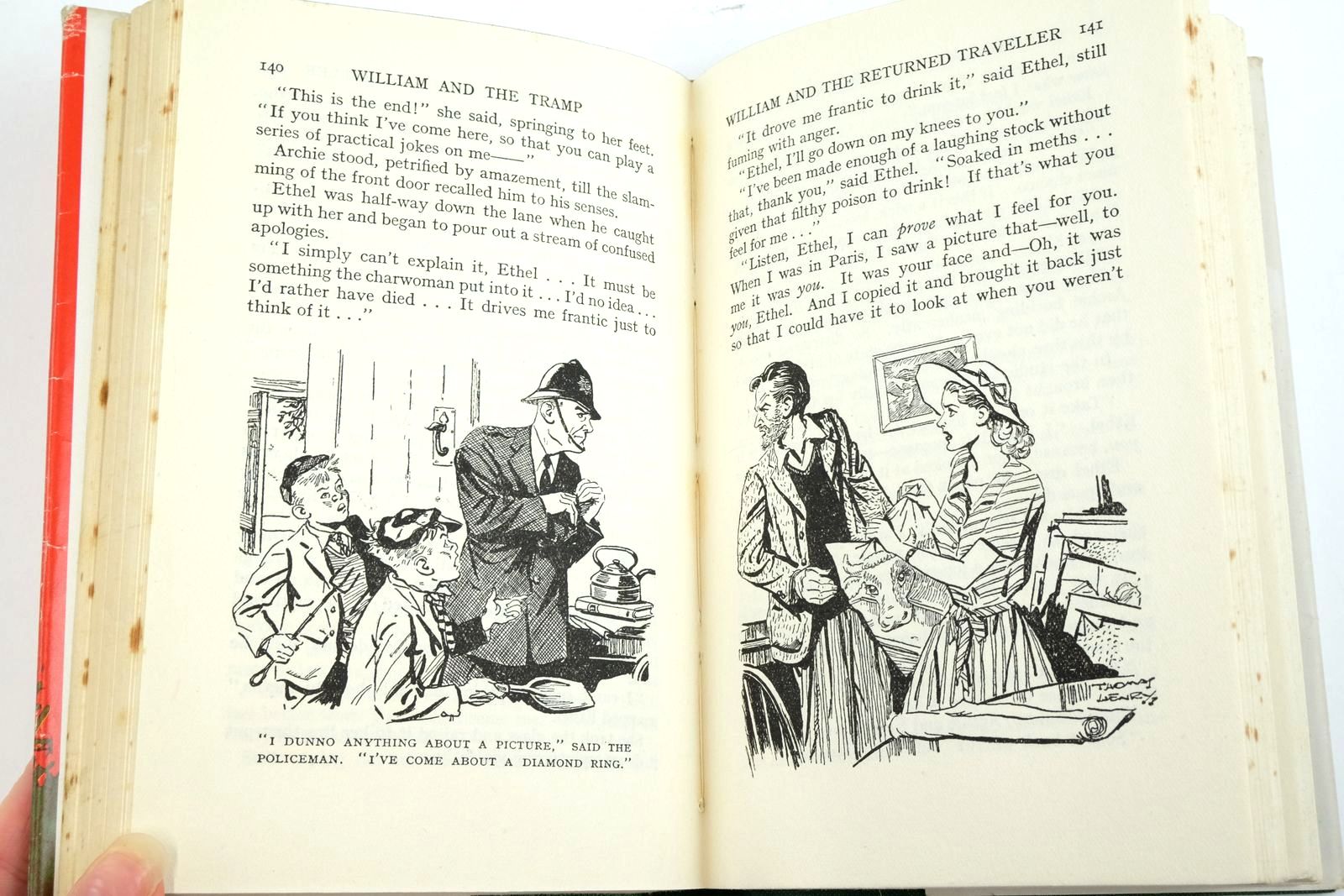 Photo of WILLIAM AND THE TRAMP written by Crompton, Richmal illustrated by Henry, Thomas published by George Newnes Ltd. (STOCK CODE: 2136105)  for sale by Stella & Rose's Books
