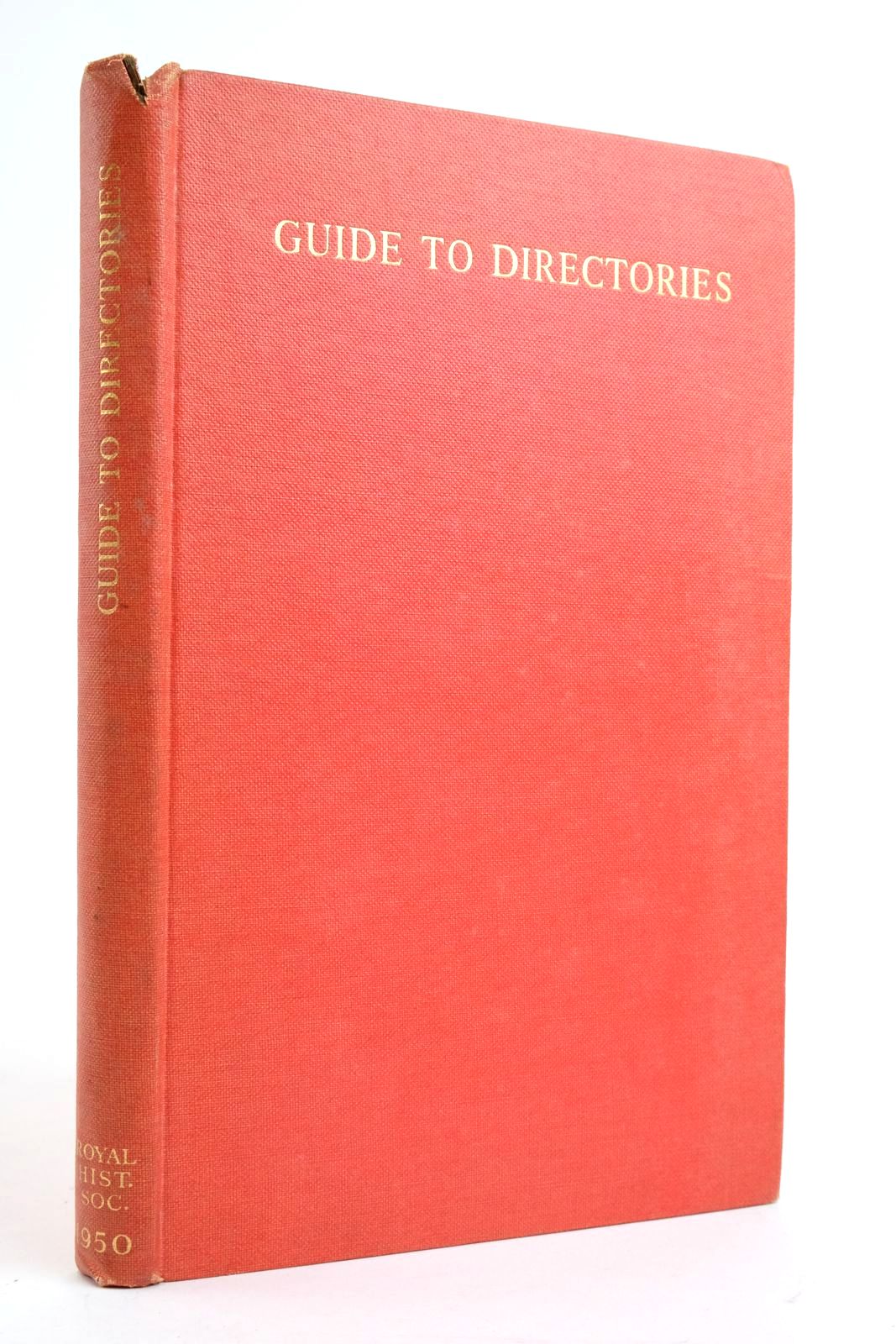 Photo of GUIDE TO THE NATIONAL AND PROVINCIAL DIRECTORIES OF ENGLAND AND WALES, EXCLUDING LONDON, PUBLISHED BEFORE 1856- Stock Number: 2136107