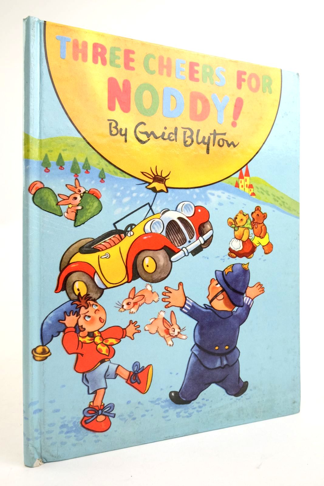 Photo of THREE CHEERS FOR NODDY! written by Blyton, Enid illustrated by Beek,  published by Sampson Low, Marston &amp; Co. Ltd., Dennis Dobson Ltd. (STOCK CODE: 2136242)  for sale by Stella & Rose's Books