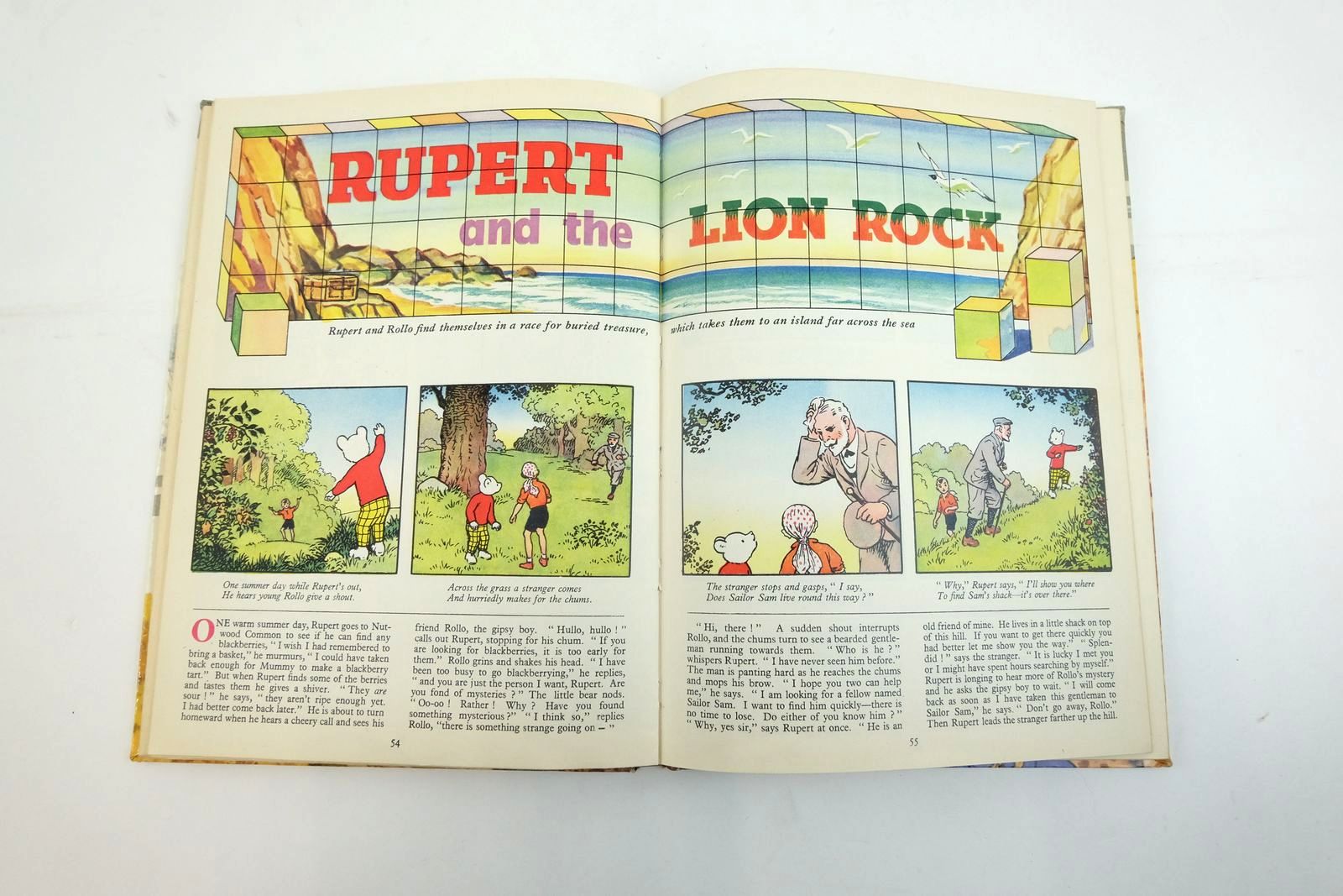 Photo of RUPERT ANNUAL 1957 written by Bestall, Alfred illustrated by Bestall, Alfred published by Daily Express (STOCK CODE: 2136290)  for sale by Stella & Rose's Books