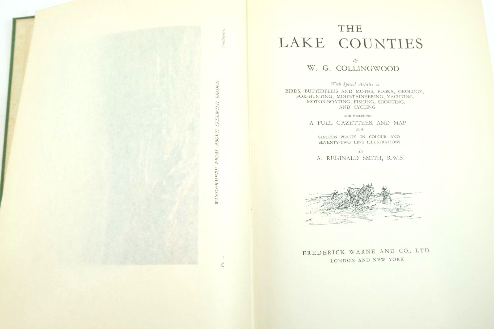Photo of THE LAKE COUNTIES written by Collingwood, W.G. illustrated by Smith, A. Reginald published by Frederick Warne & Co Ltd. (STOCK CODE: 2136433)  for sale by Stella & Rose's Books