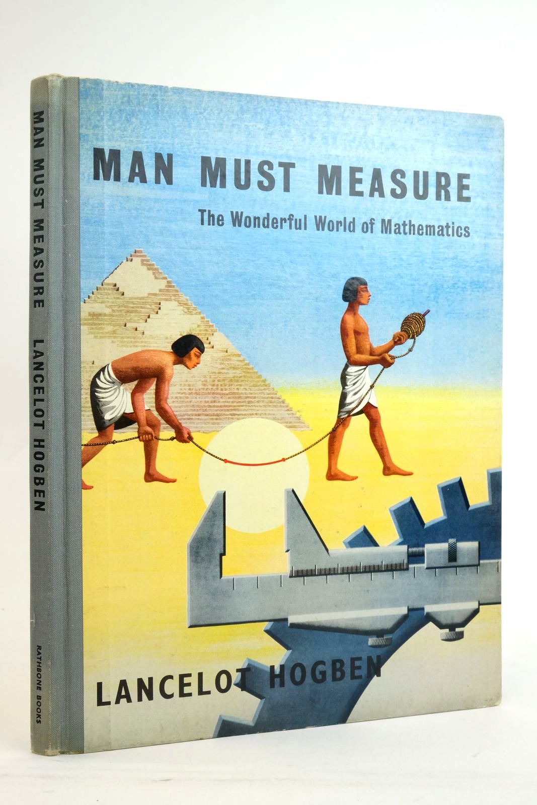 Photo of MAN MUST MEASURE: THE WONDERFUL WORLD OF MATHEMATICS- Stock Number: 2136467