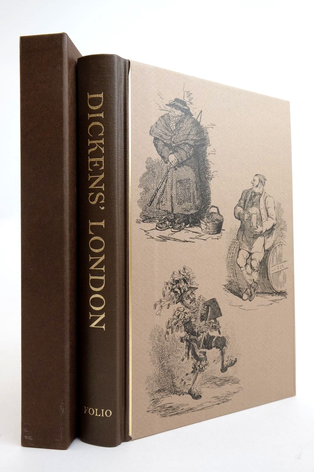 Photo of DICKENS' LONDON written by Dickens, Charles Vallance, Rosalind illustrated by Cruikshank, George published by Folio Society (STOCK CODE: 2136512)  for sale by Stella & Rose's Books