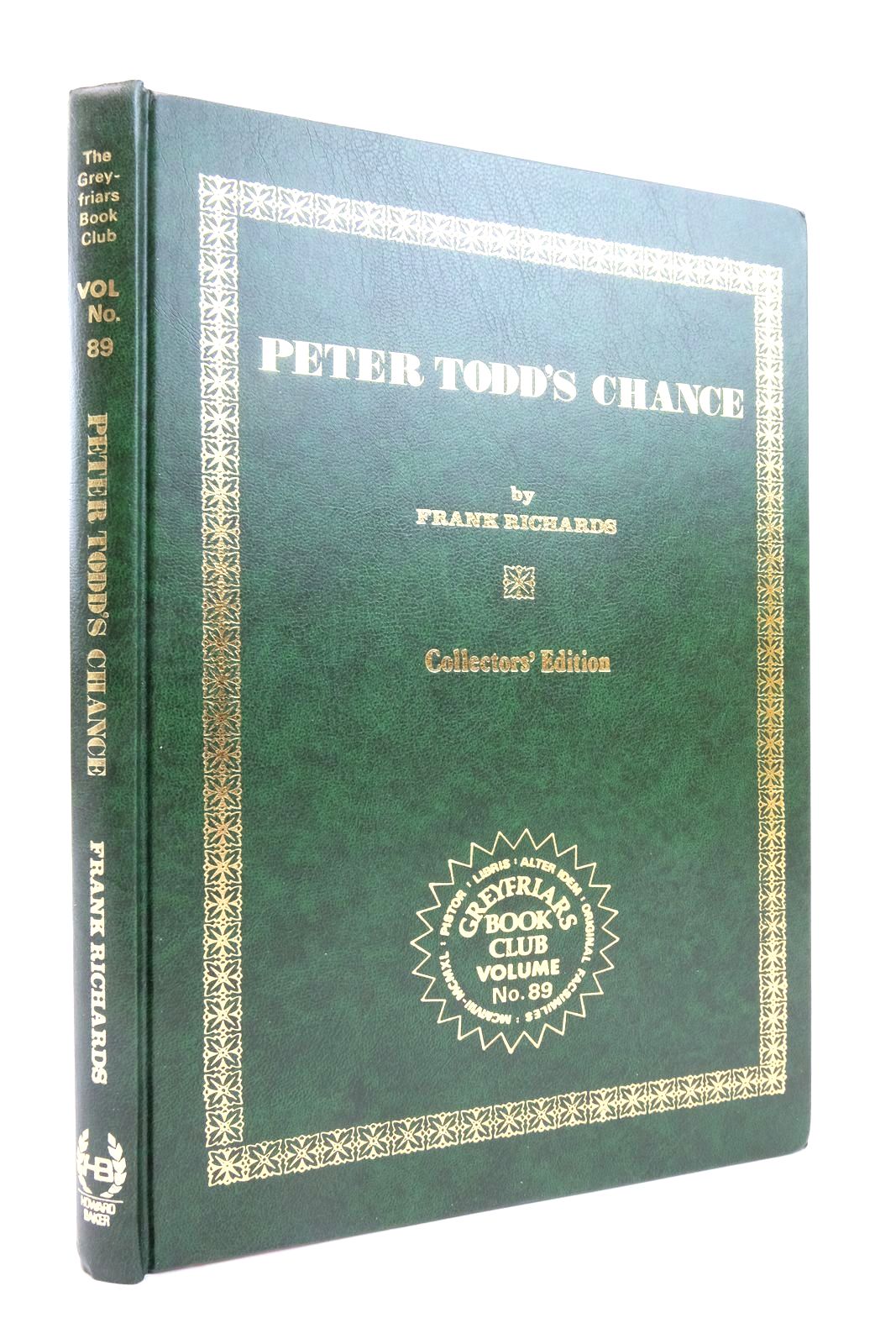 Photo of PETER TODD'S CHANCE written by Richards, Frank published by Howard Baker (STOCK CODE: 2136639)  for sale by Stella & Rose's Books