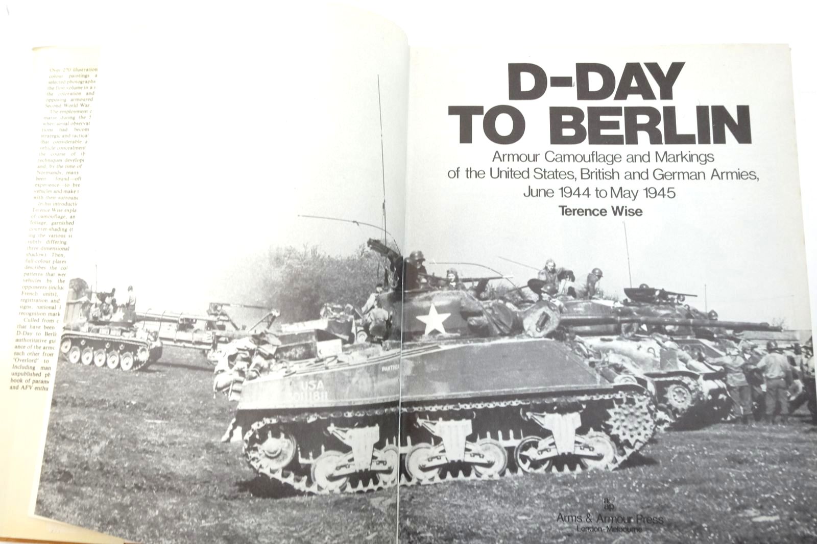 Photo of D-DAY TO BERLIN written by Wise, Terence published by Arms & Armour Press (STOCK CODE: 2136656)  for sale by Stella & Rose's Books