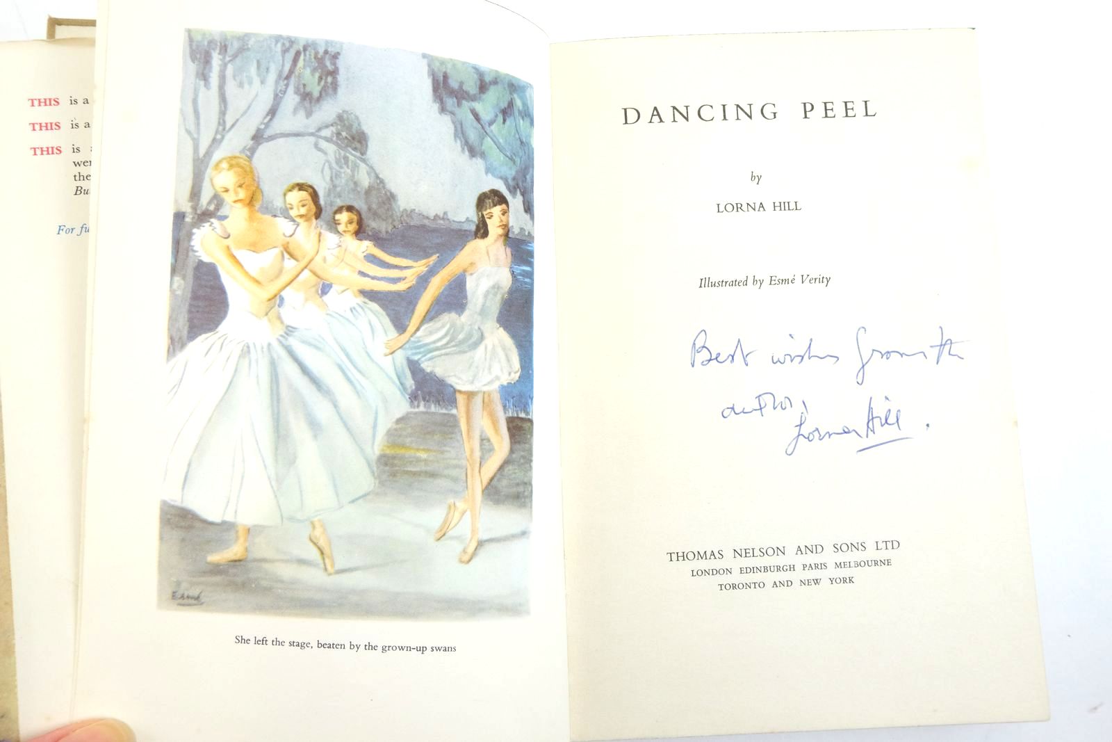 Photo of DANCING PEEL written by Hill, Lorna illustrated by Verity, Esme published by Thomas Nelson and Sons Ltd. (STOCK CODE: 2136849)  for sale by Stella & Rose's Books