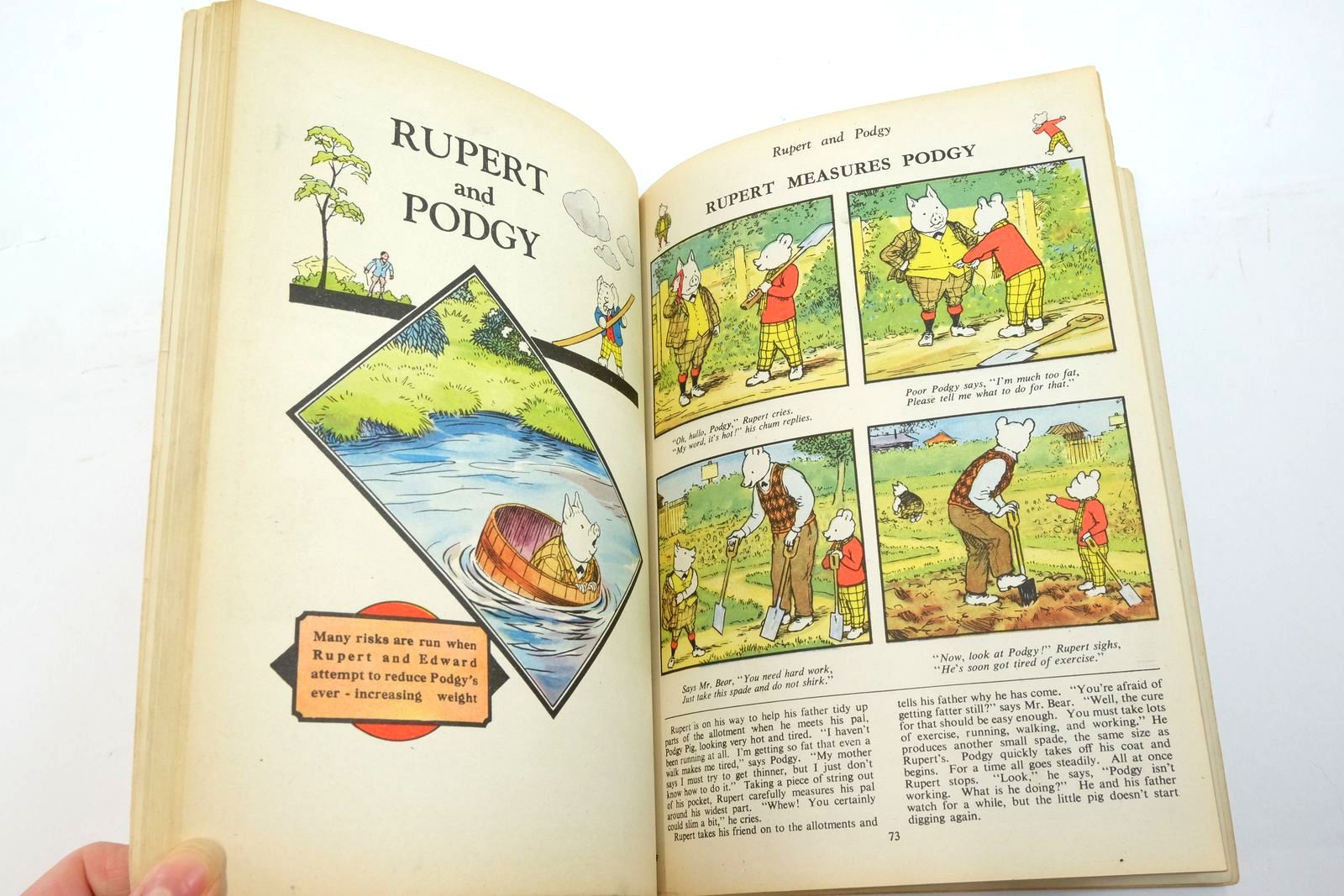 Photo of RUPERT ANNUAL 1946 - THE NEW RUPERT BOOK written by Bestall, Alfred illustrated by Bestall, Alfred published by Daily Express (STOCK CODE: 2136925)  for sale by Stella & Rose's Books