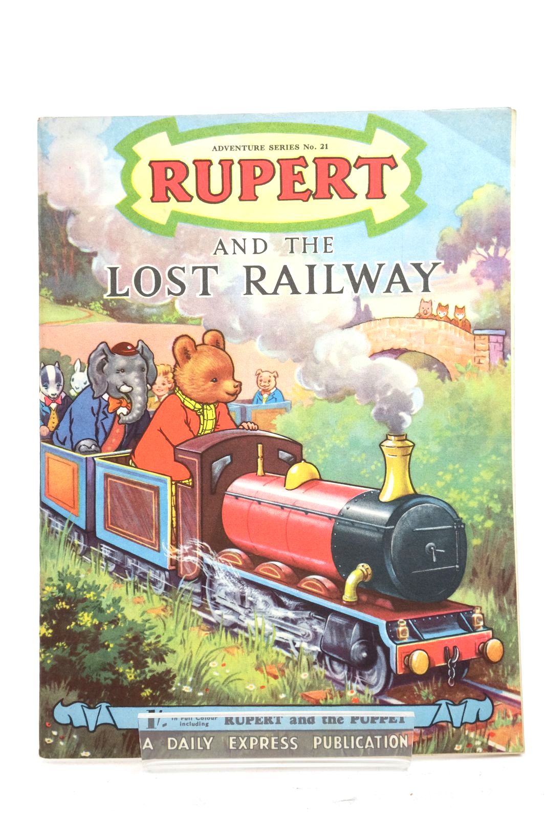 Photo of RUPERT ADVENTURE SERIES No. 21 - RUPERT AND THE LOST RAILWAY written by Bestall, Alfred published by Daily Express (STOCK CODE: 2136971)  for sale by Stella & Rose's Books