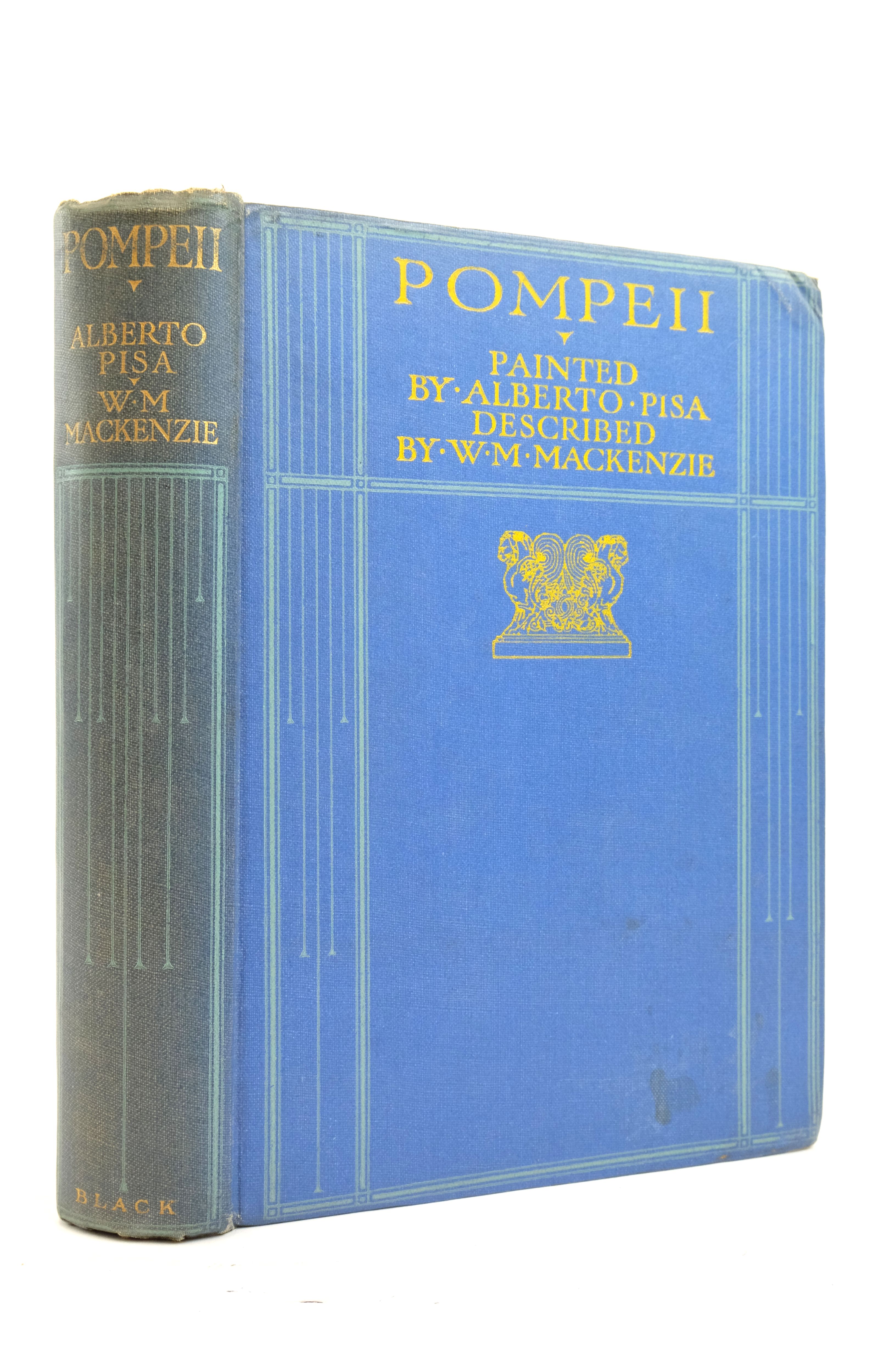 Photo of POMPEII written by Mackenzie, W.M. illustrated by Pisa, Alberto published by A. & C. Black (STOCK CODE: 2137054)  for sale by Stella & Rose's Books