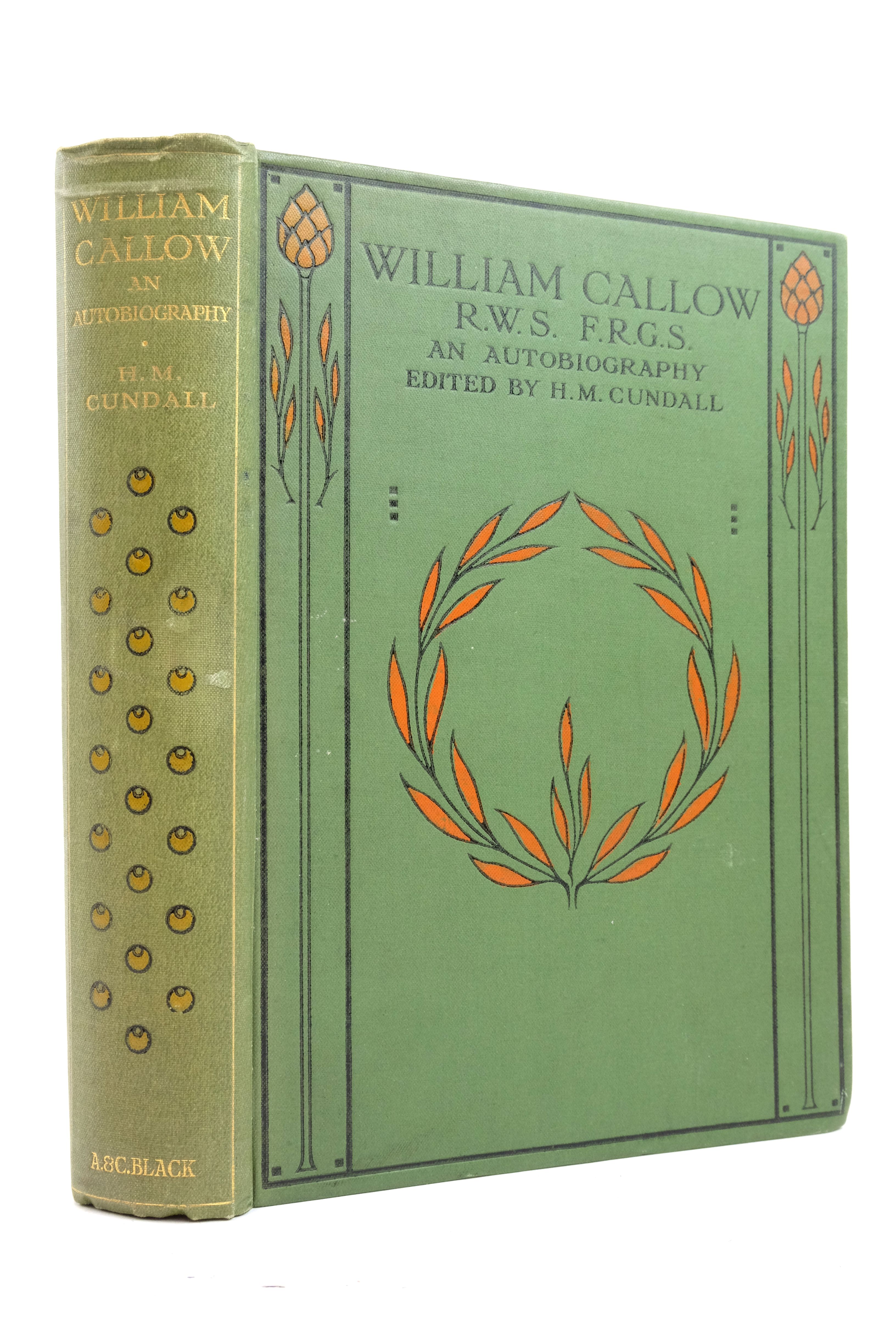 Photo of WILLIAM CALLOW R.W.S., F.R.G.S. written by Callow, William Cundall, H.M. published by Adam &amp; Charles Black (STOCK CODE: 2137057)  for sale by Stella & Rose's Books
