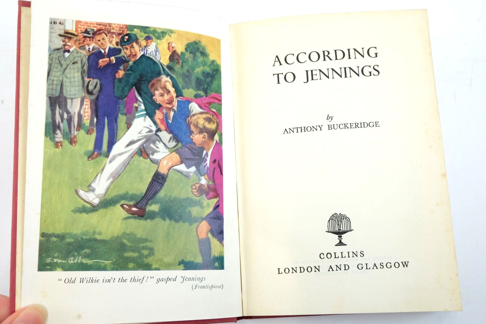 Photo of ACCORDING TO JENNINGS written by Buckeridge, Anthony published by Collins (STOCK CODE: 2137059)  for sale by Stella & Rose's Books