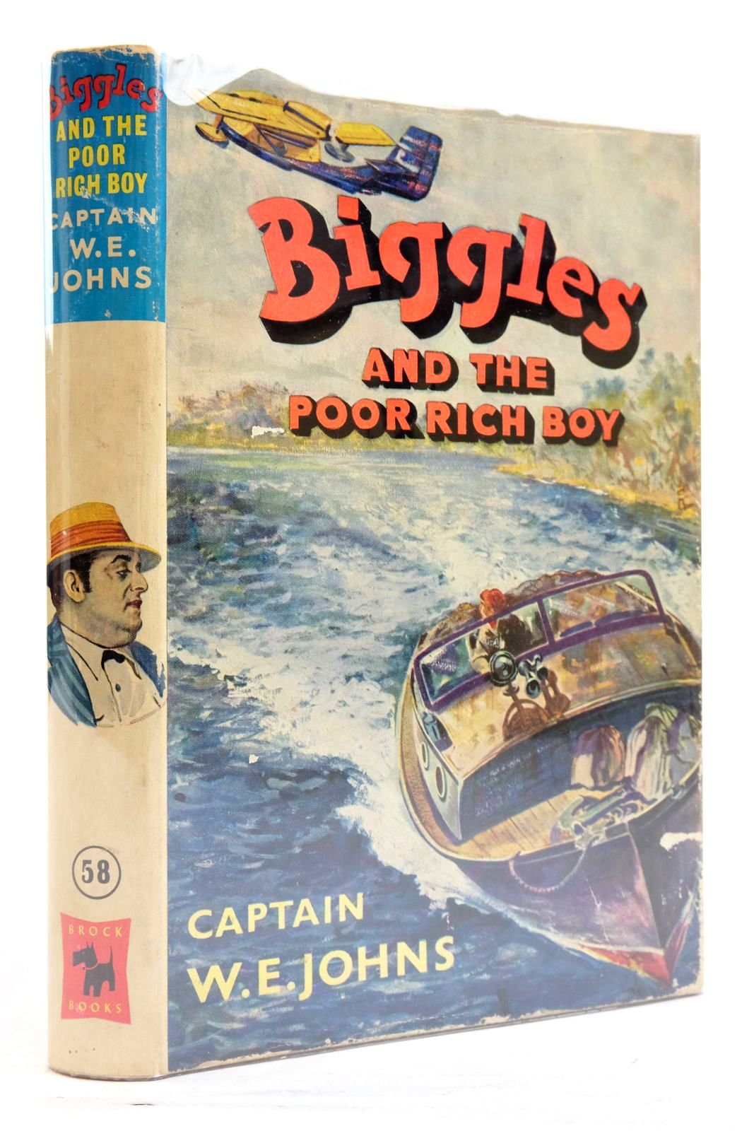 Photo of BIGGLES AND THE POOR RICH BOY written by Johns, W.E. illustrated by Stead, Leslie published by Brockhampton Press (STOCK CODE: 2137146)  for sale by Stella & Rose's Books