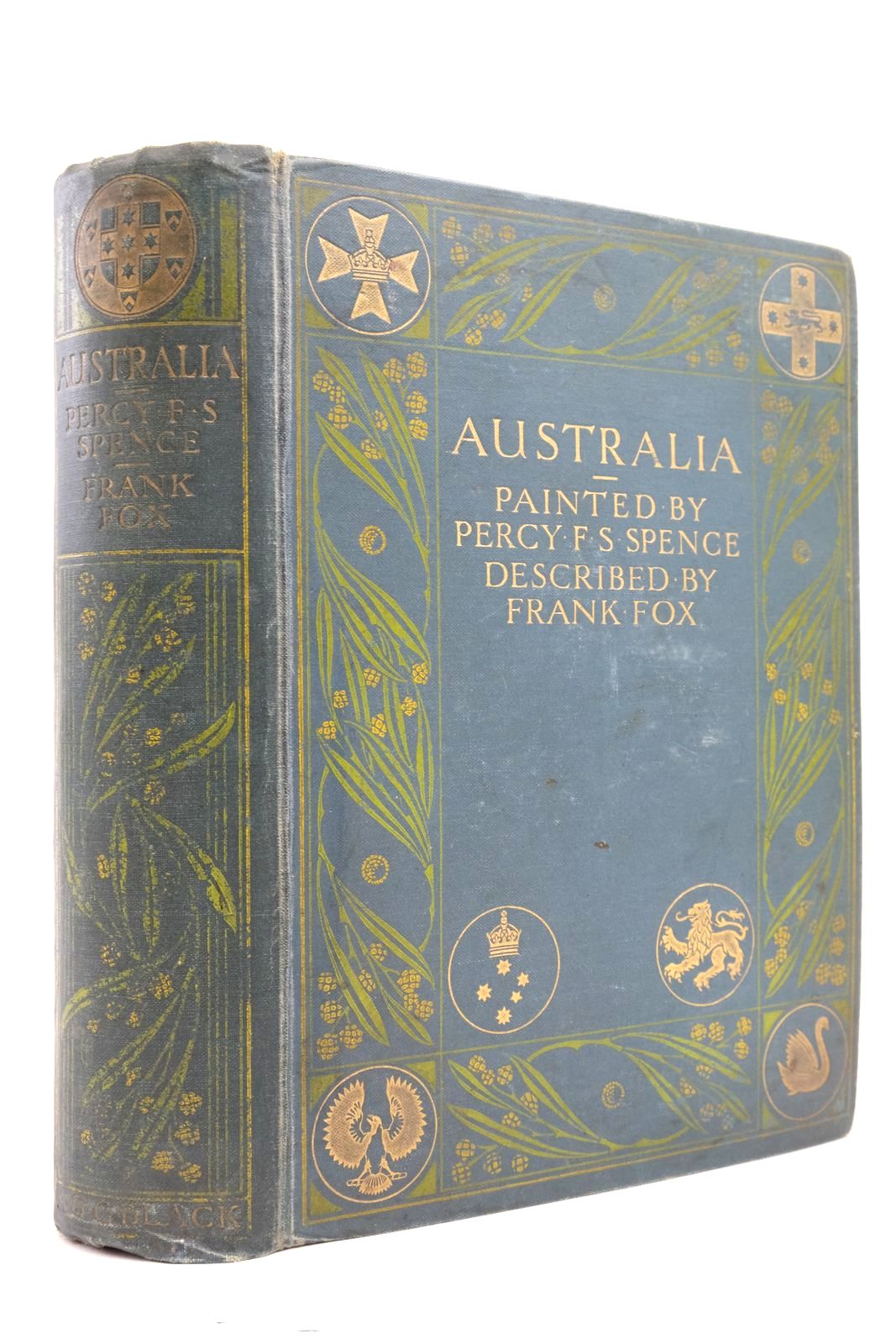 Photo of AUSTRALIA written by Fox, Frank illustrated by Spence, Percy F.S. published by Adam & Charles Black (STOCK CODE: 2137168)  for sale by Stella & Rose's Books
