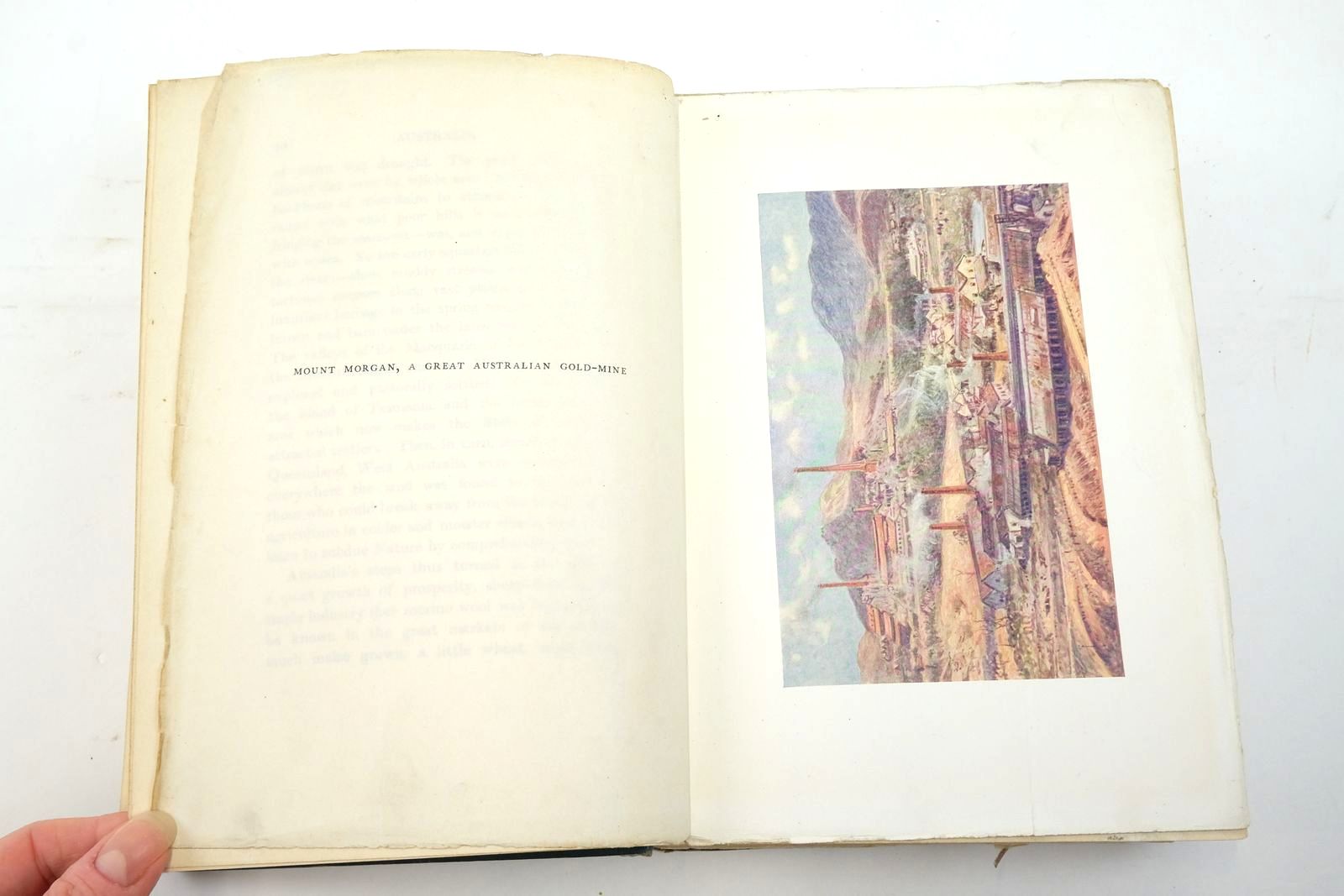 Photo of AUSTRALIA written by Fox, Frank illustrated by Spence, Percy F.S. published by Adam & Charles Black (STOCK CODE: 2137168)  for sale by Stella & Rose's Books