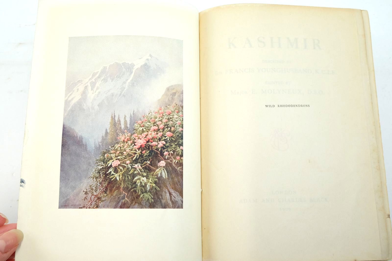 Photo of KASHMIR written by Younghusband, Francis illustrated by Molyneux, E. published by A. & C. Black Ltd. (STOCK CODE: 2137173)  for sale by Stella & Rose's Books