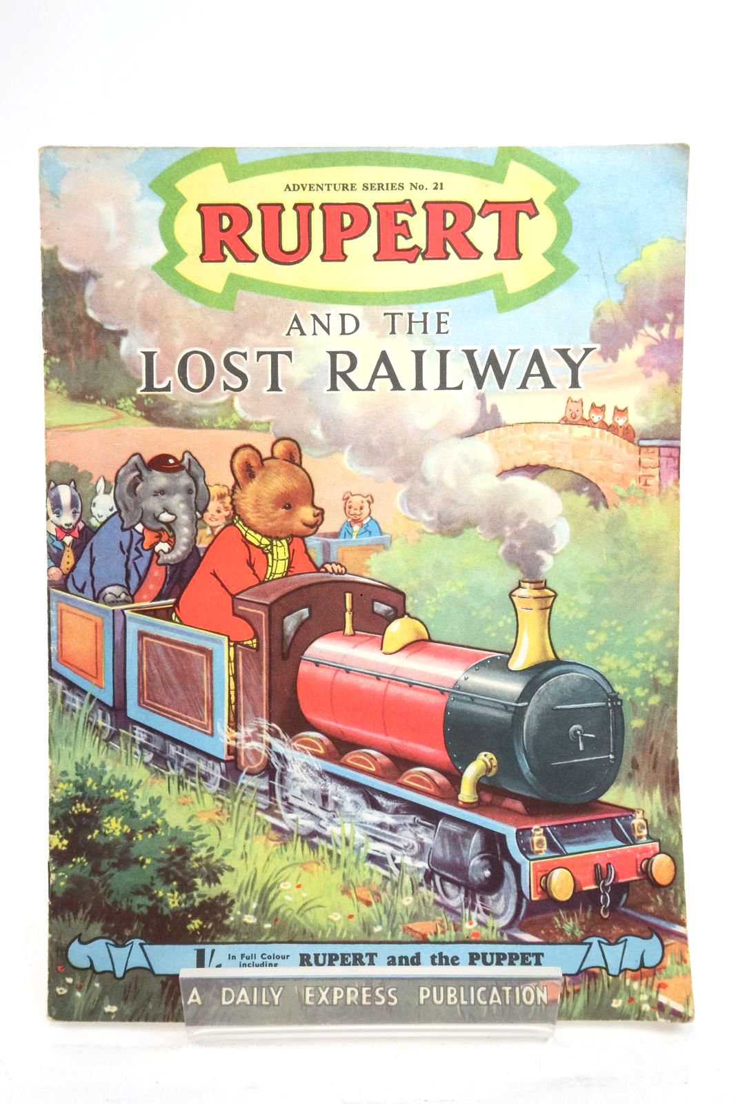 Photo of RUPERT ADVENTURE SERIES No. 21 - RUPERT AND THE LOST RAILWAY written by Bestall, Alfred published by Daily Express (STOCK CODE: 2137193)  for sale by Stella & Rose's Books