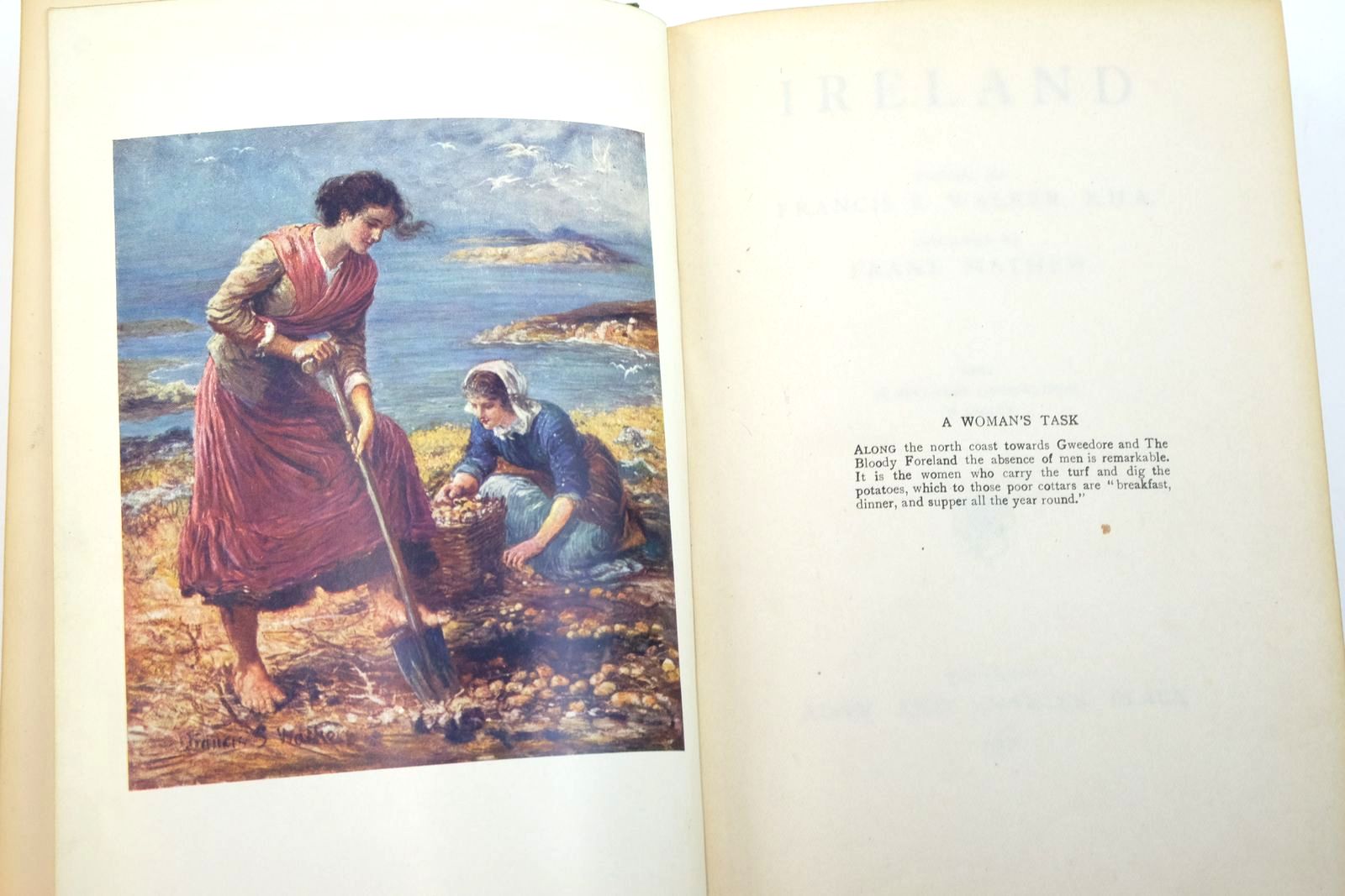 Photo of IRELAND written by Mathew, Frank illustrated by Walker, Francis S. published by Adam & Charles Black (STOCK CODE: 2137239)  for sale by Stella & Rose's Books