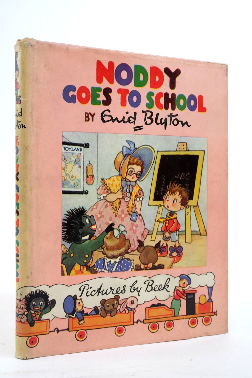 Photo of NODDY GOES TO SCHOOL written by Blyton, Enid illustrated by Beek,  published by Sampson Low, Marston &amp; Co. Ltd. (STOCK CODE: 2137472)  for sale by Stella & Rose's Books