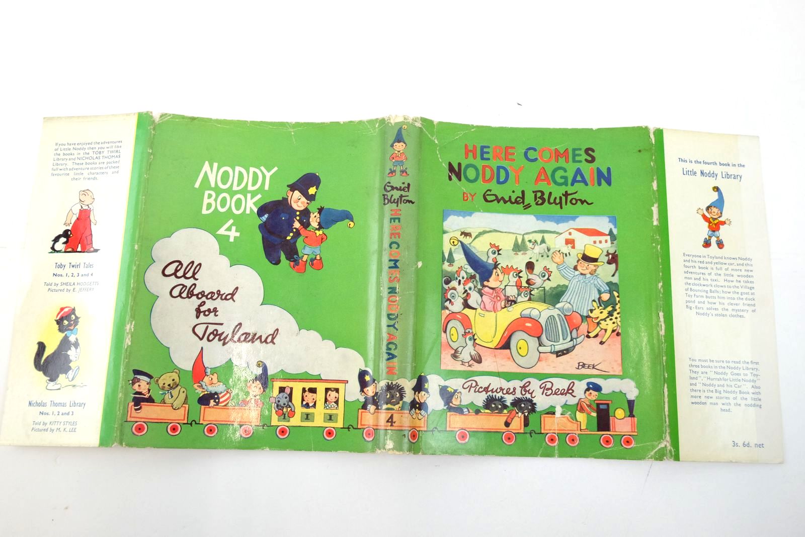 Photo of HERE COMES NODDY AGAIN! written by Blyton, Enid illustrated by Beek,  published by Sampson Low, Marston & Co. Ltd. (STOCK CODE: 2137493)  for sale by Stella & Rose's Books
