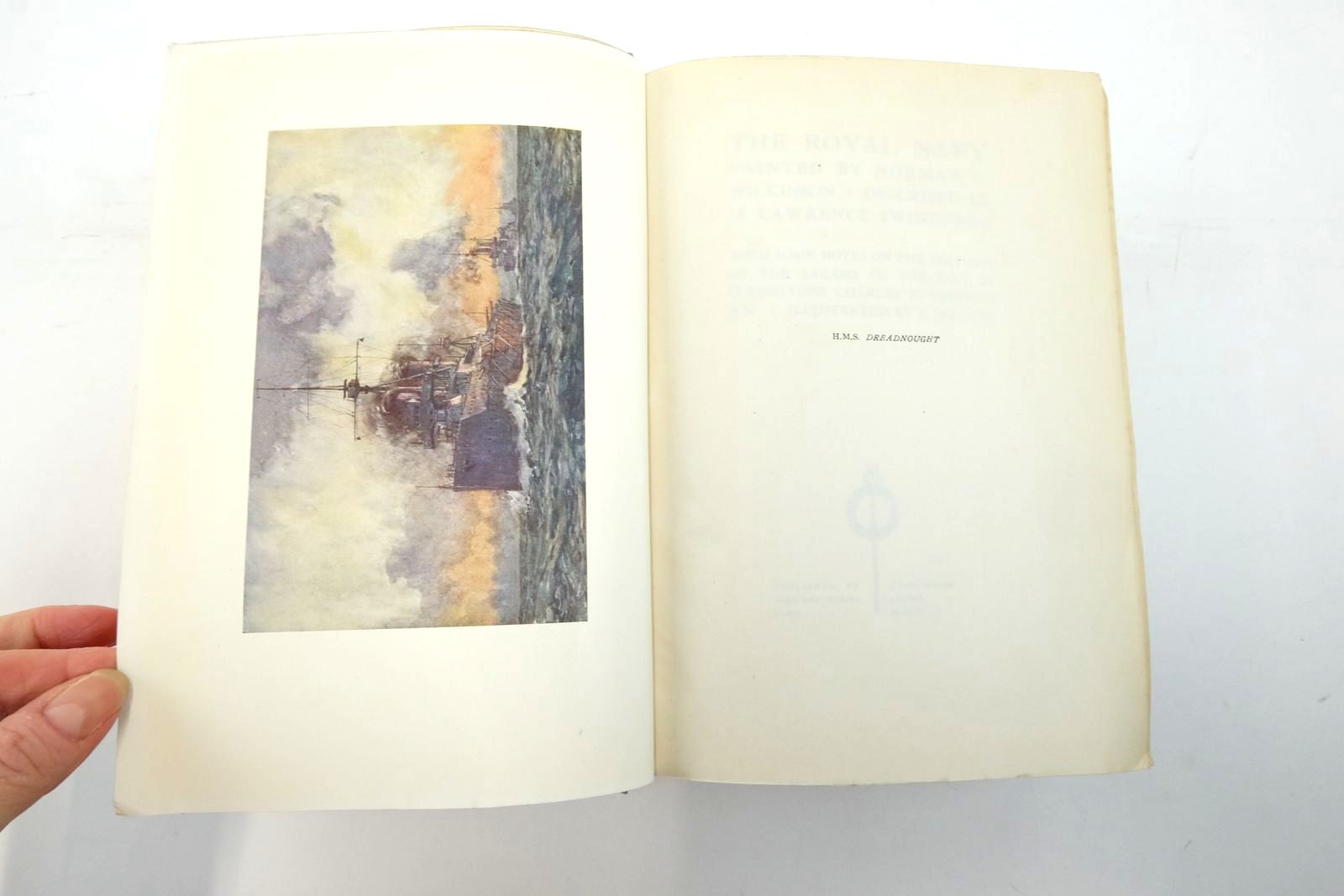 Photo of THE ROYAL NAVY written by Swinburne, H. Lawrence illustrated by Wilkinson, Norman
Jellicoe, J. published by Adam & Charles Black (STOCK CODE: 2137509)  for sale by Stella & Rose's Books
